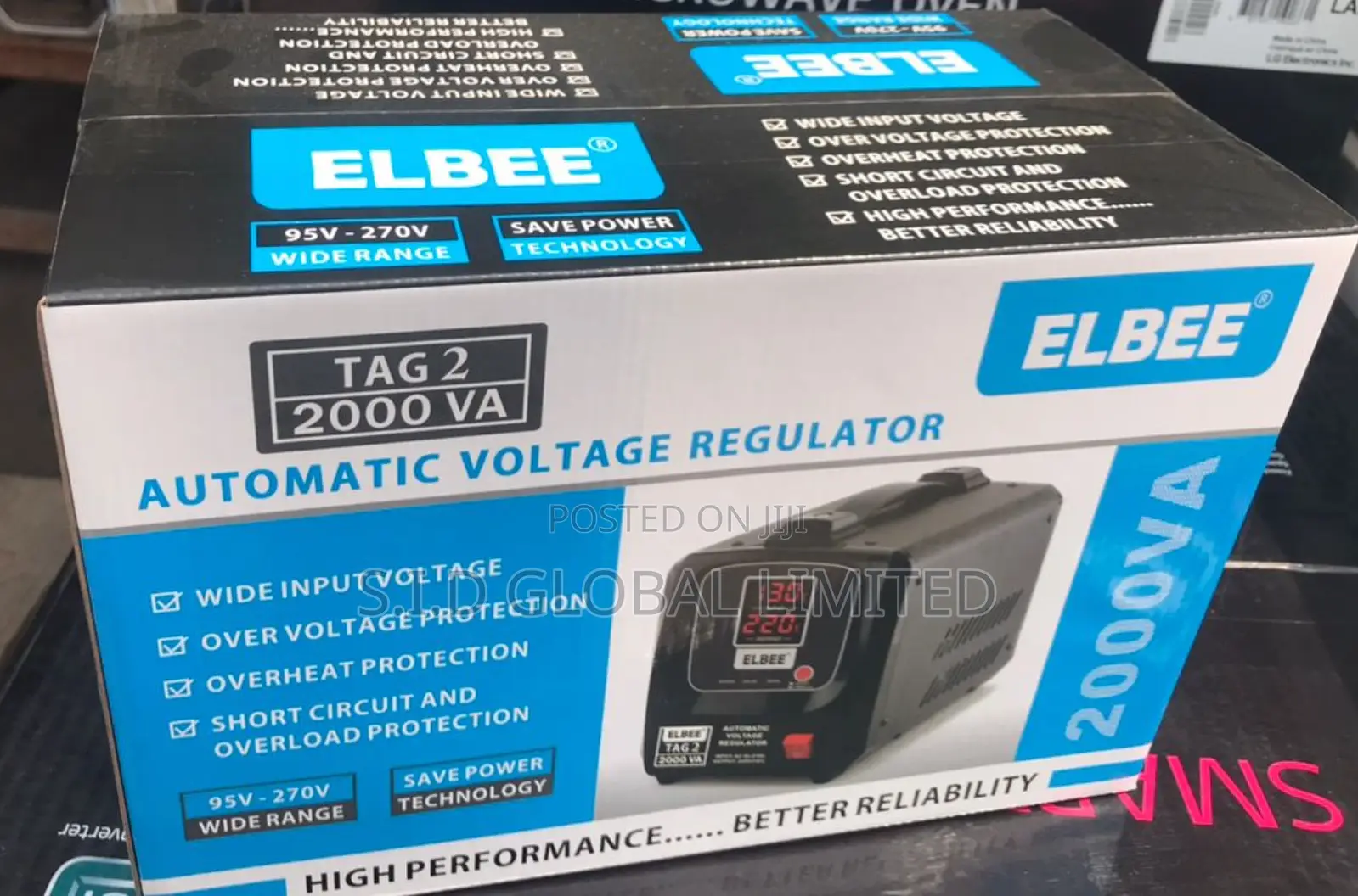 Overload Automatic Voltage Stabilizer – TAG2