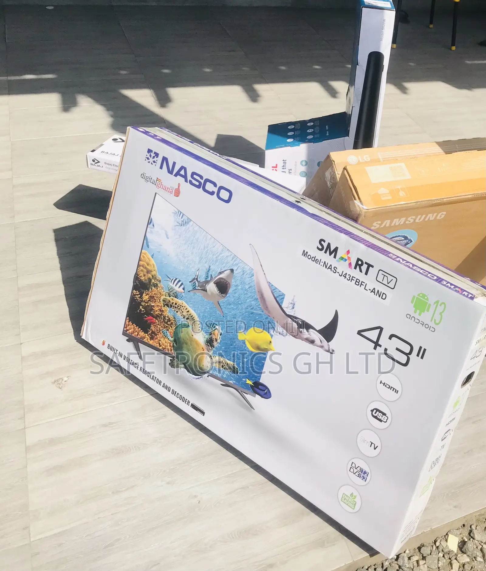 Available 43 Inch Smart Led Nasco Hdmi Tv
