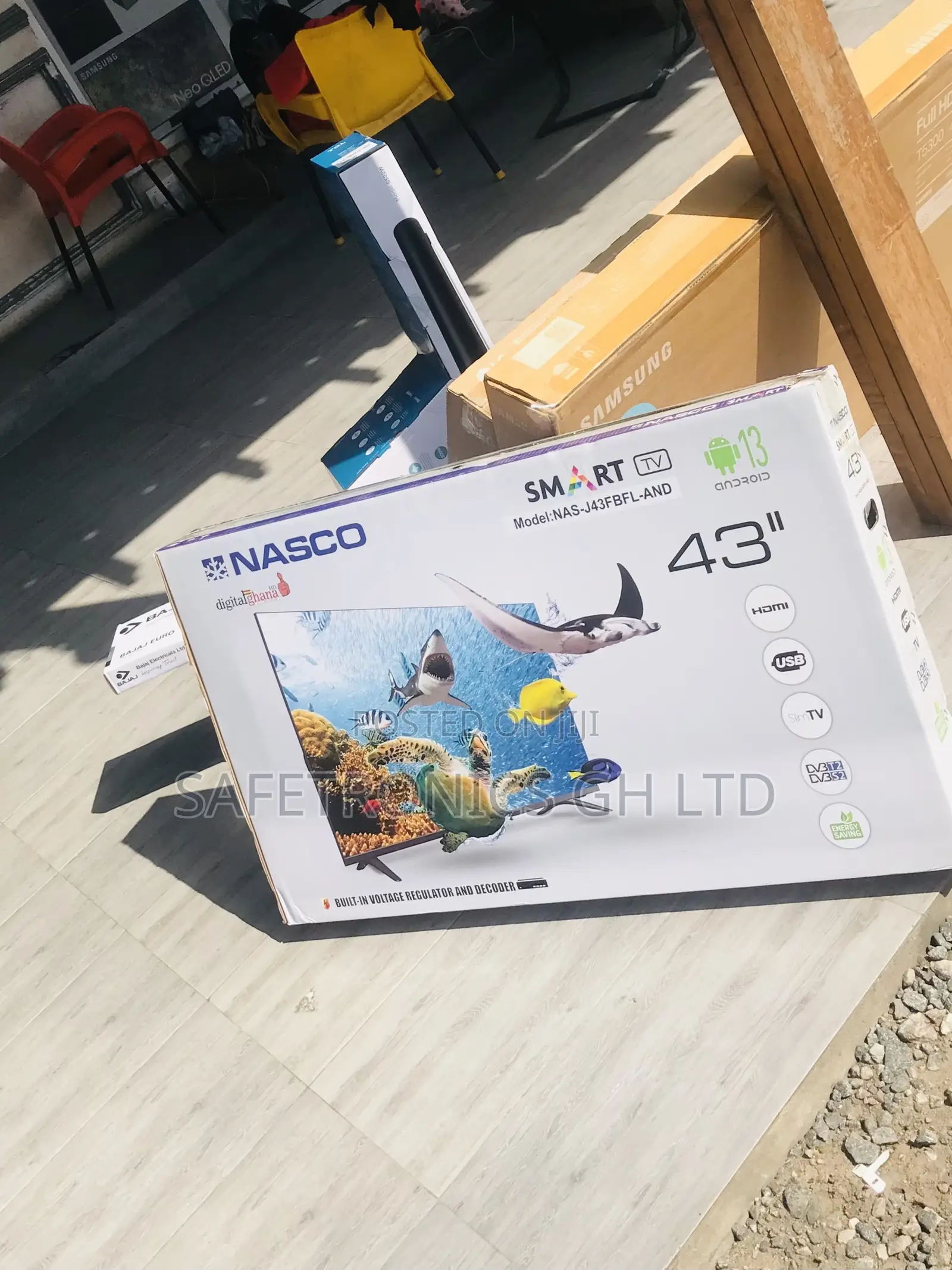 Available 43 Inch Smart Led Nasco Hdmi Tv