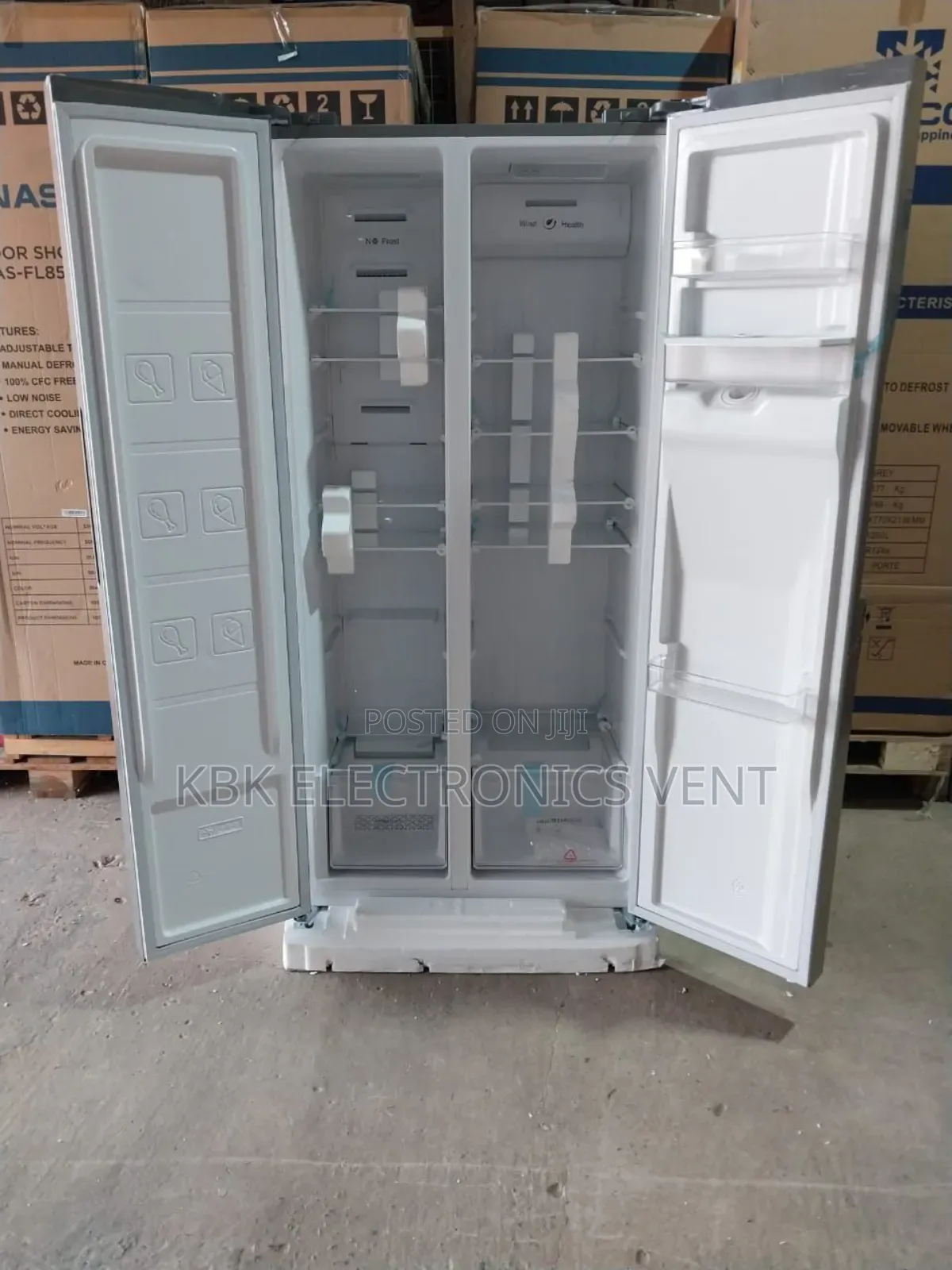 Nasco 450ltr Side By Side Fridge Water Dispenser