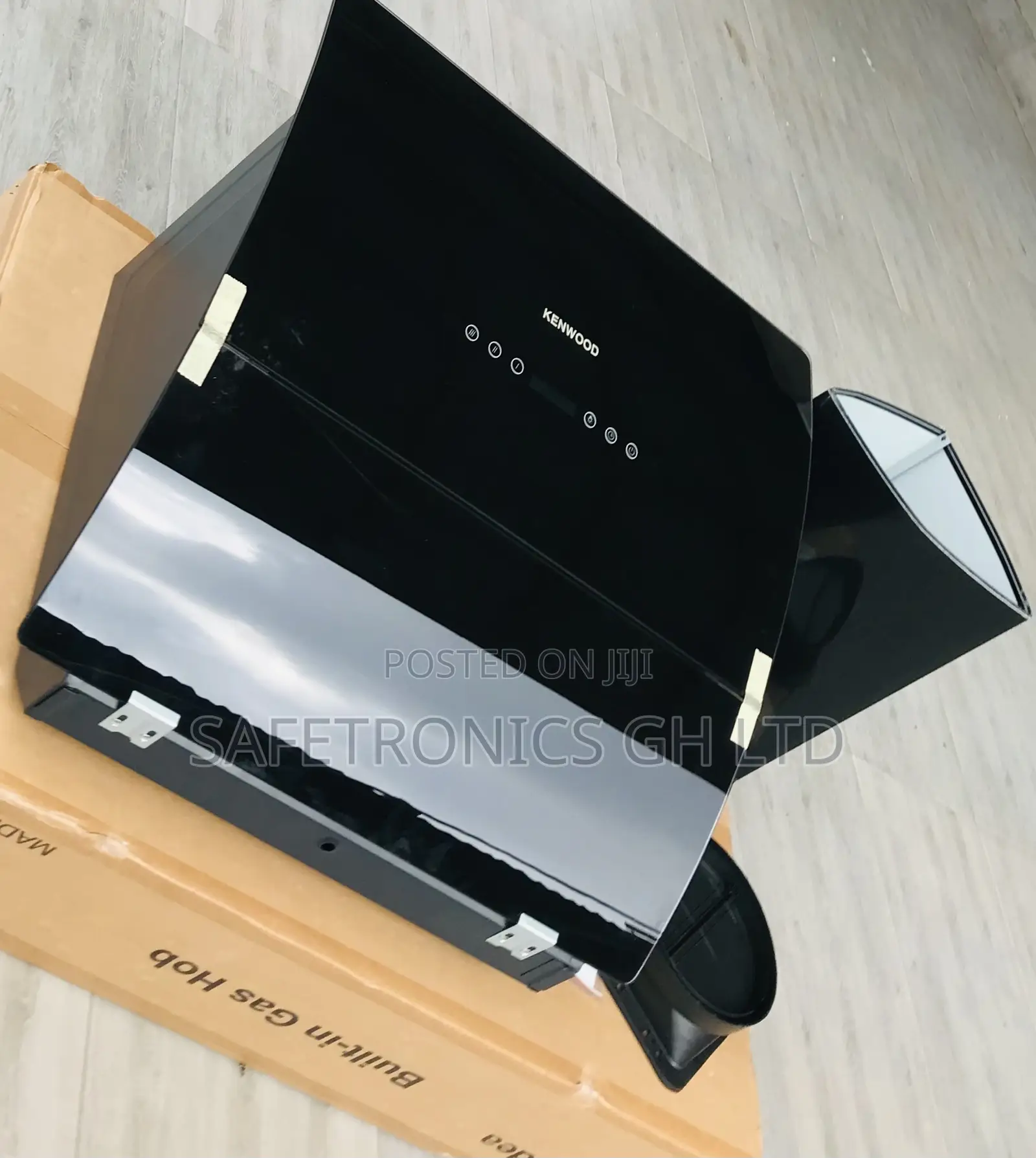 Choose Kenwood 60cm Black Glass Heat Extractor