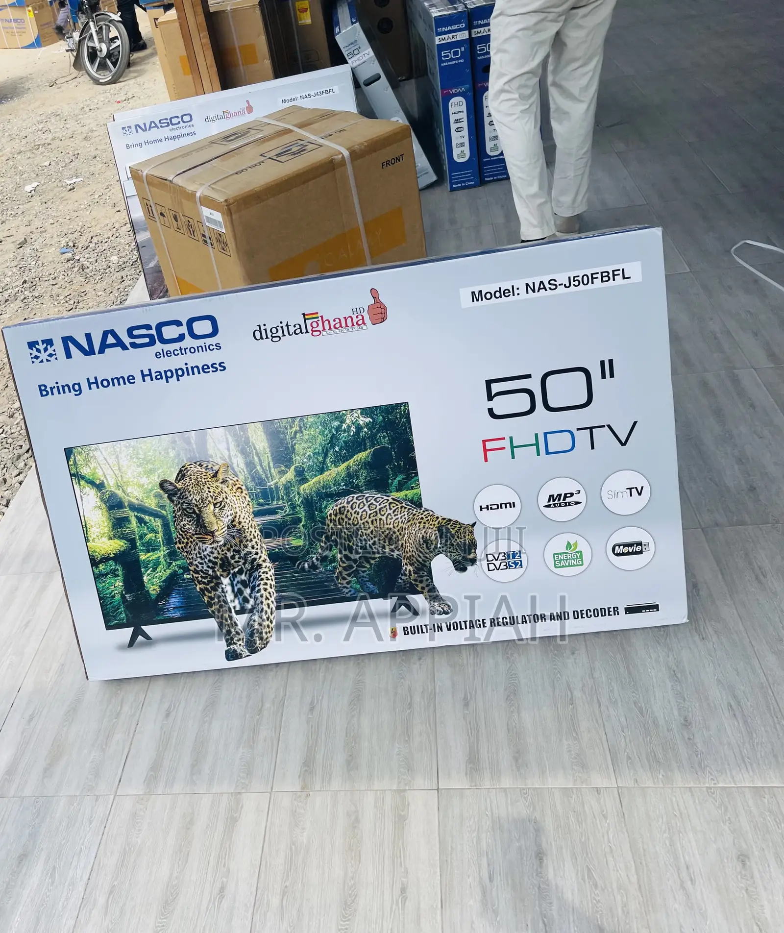 Uhd Nasco 50 Inches Smart Android Television.