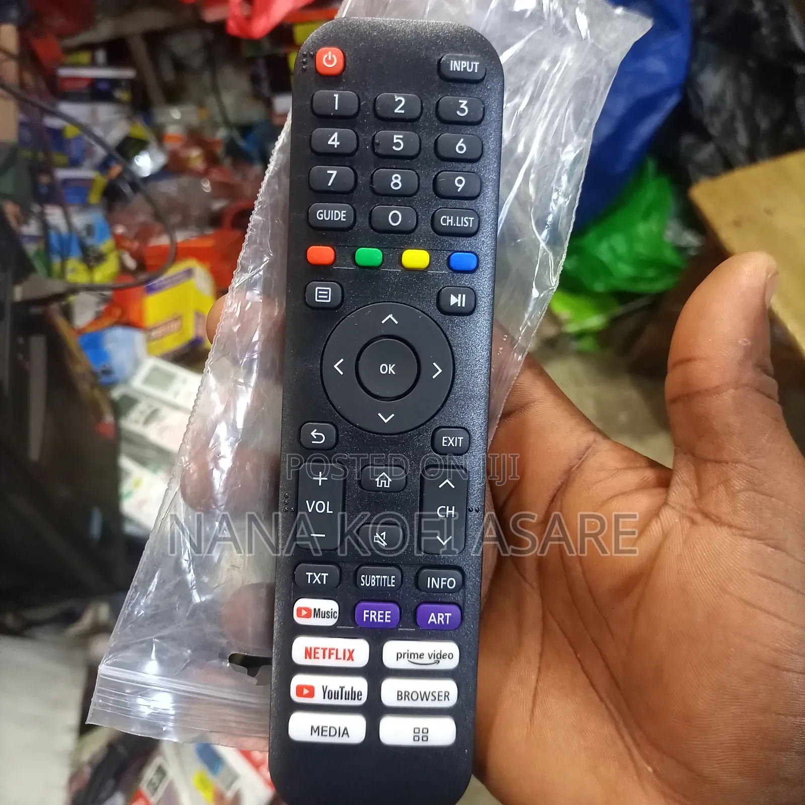Hisense Android Smart Tv Remote Control