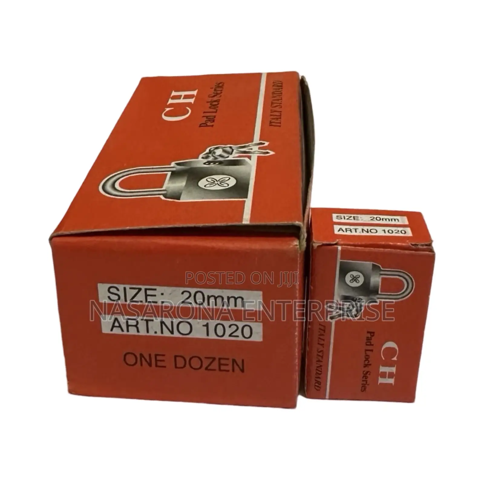 Ch Side Open Padlock 20mm (12 Pcs)