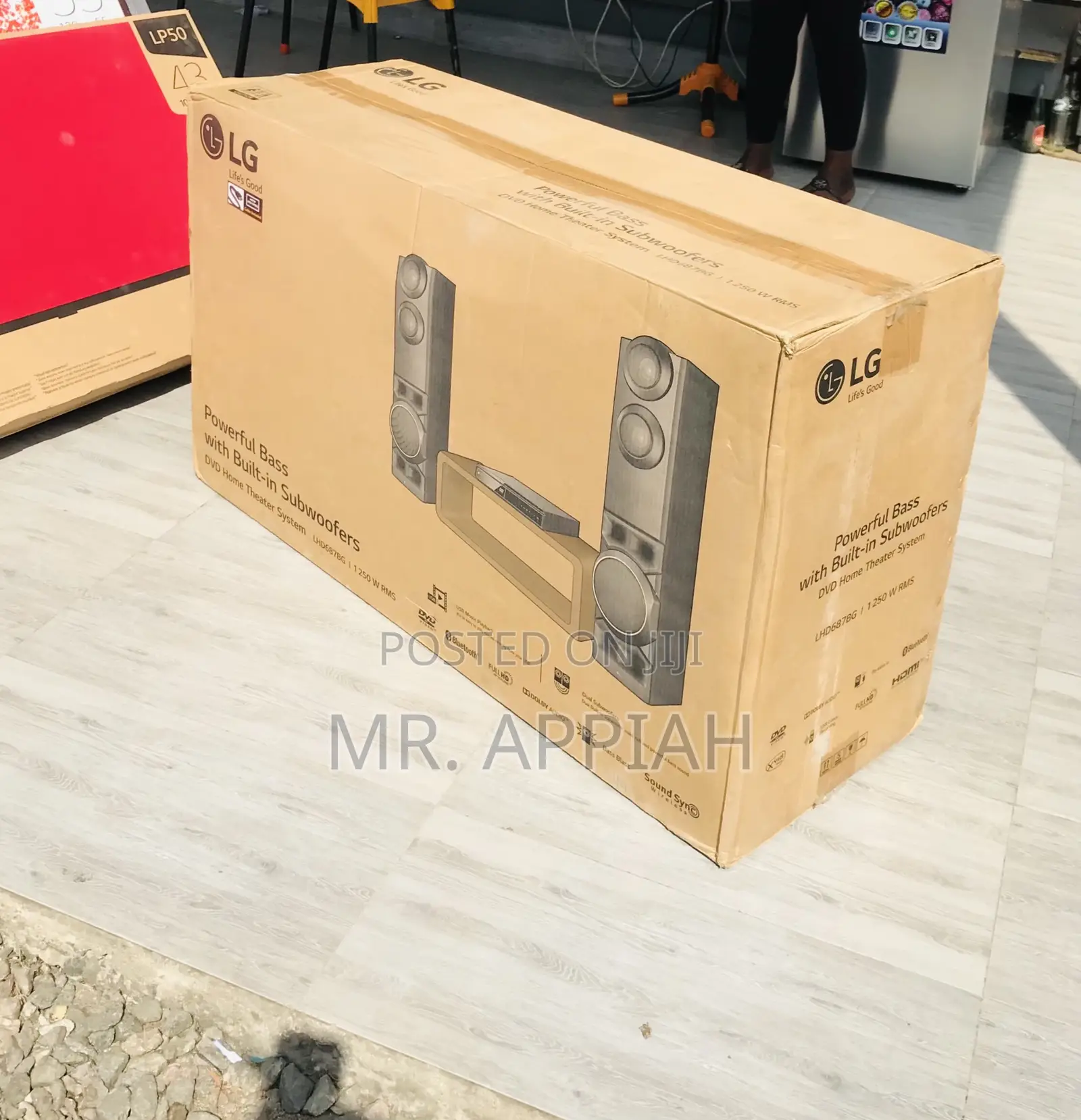 Unique Lg Xboom CL98 Wireless Sound Systems.