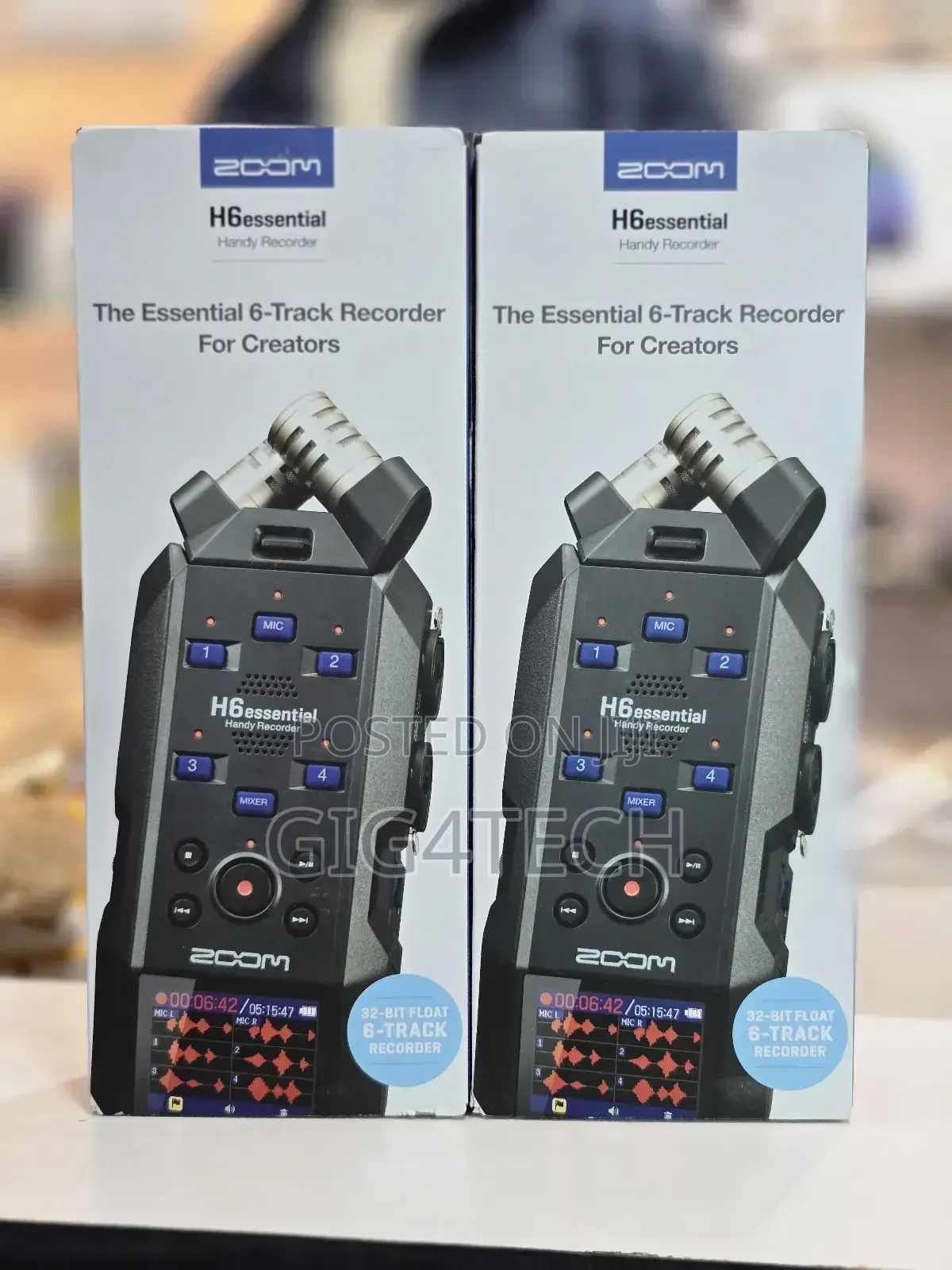 Zoom H6 Essential 32-bit Float Handy Recorder