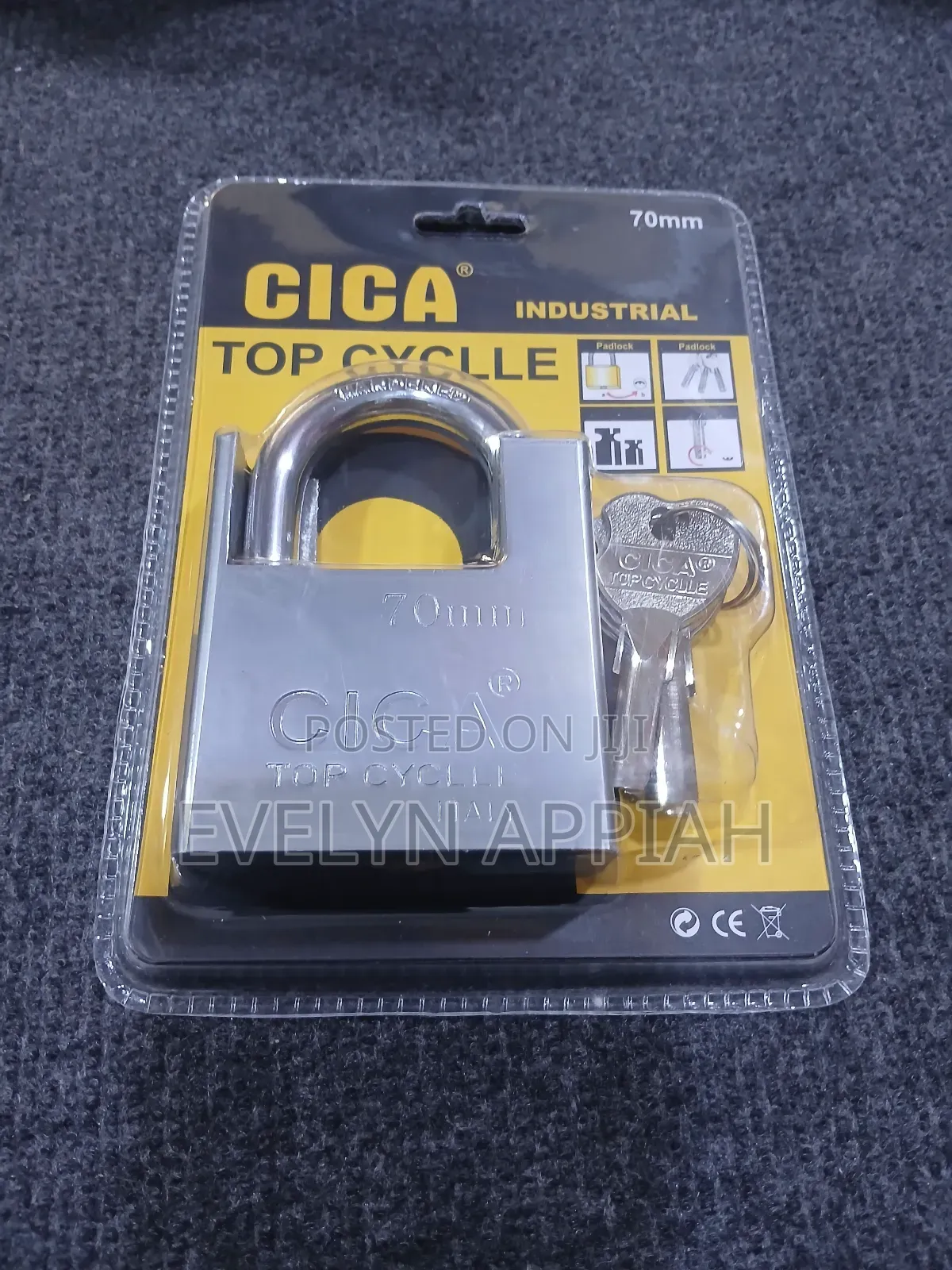 Cica Padlock Half Side 70mm