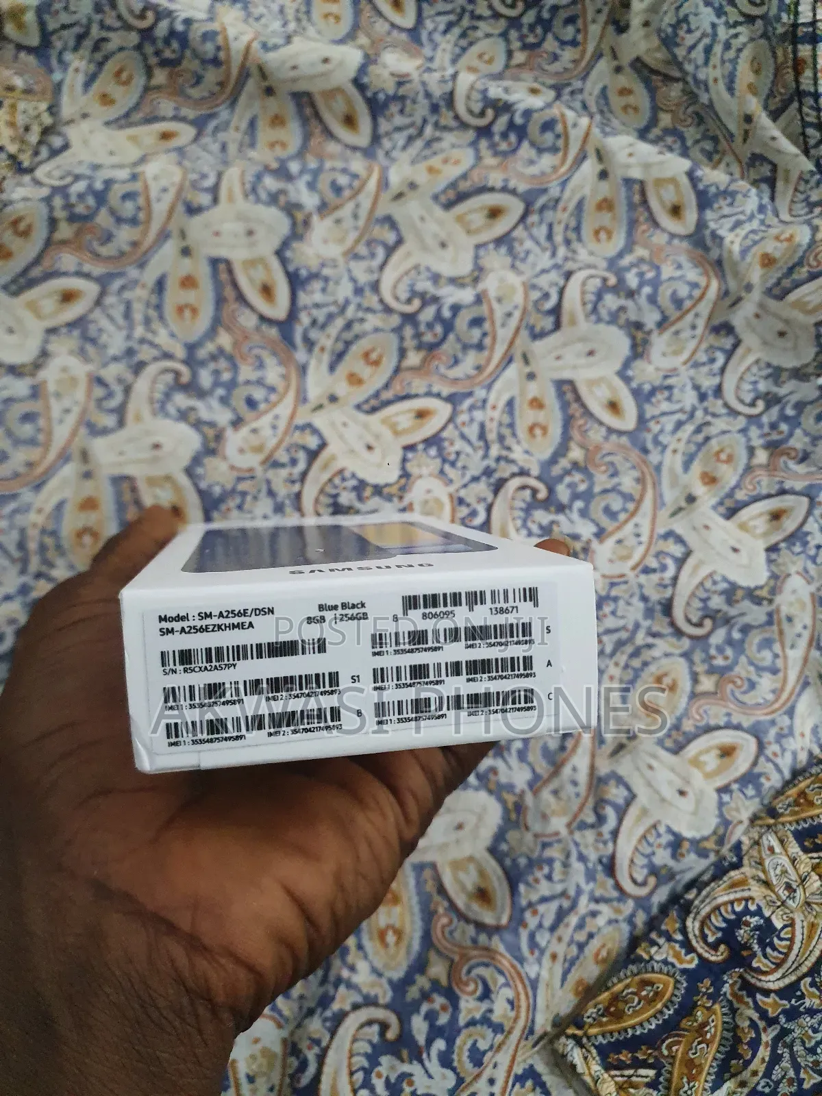 New Samsung Galaxy A25 256 GB Black