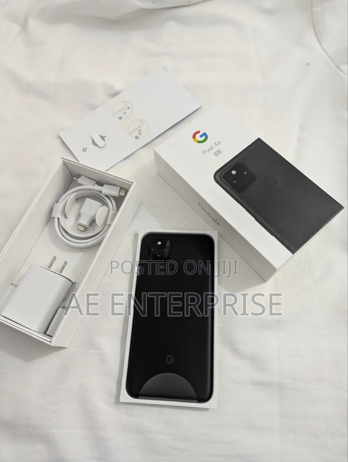 New Google Pixel 4a 5G 128 GB Black