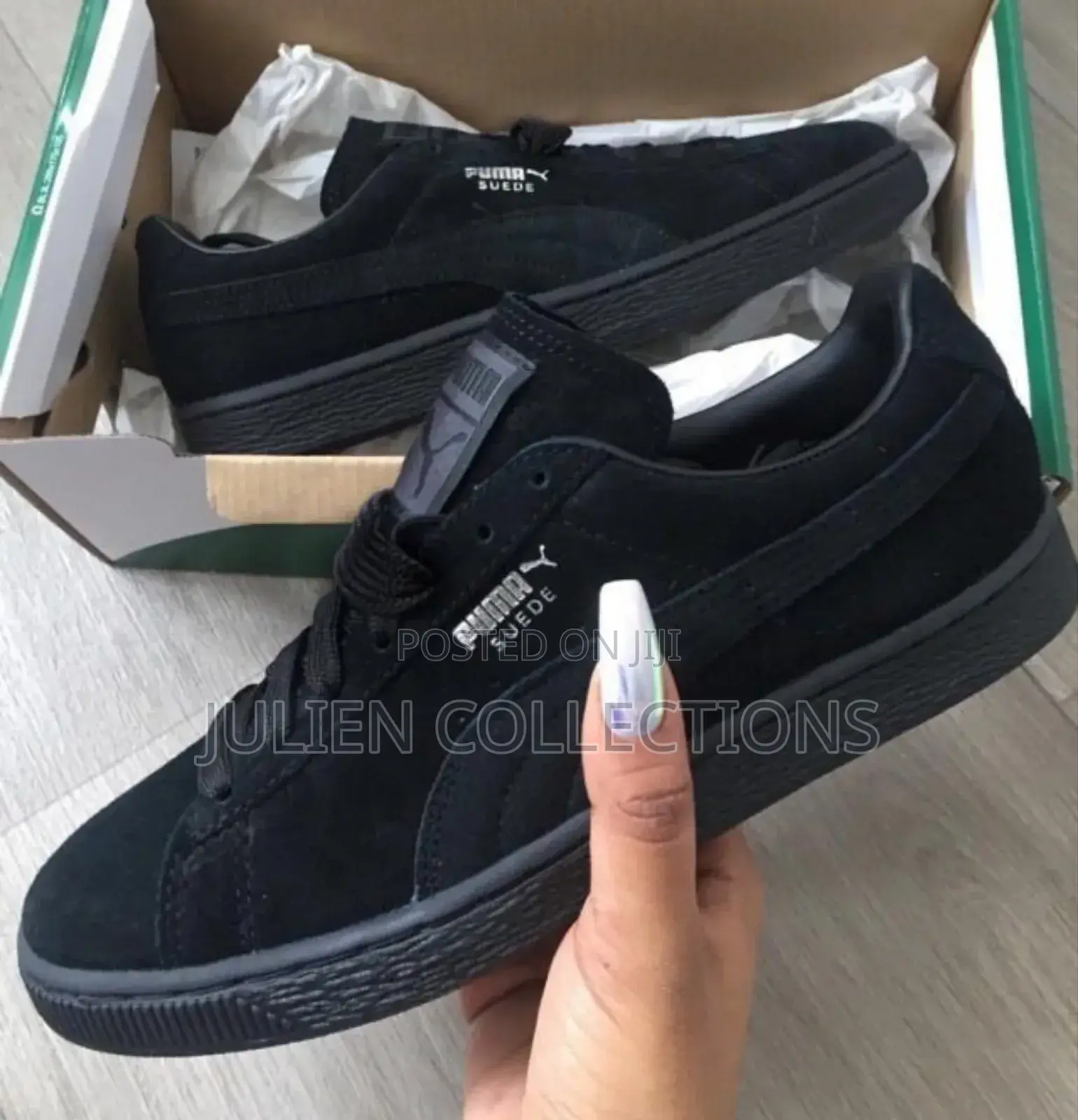 Puma Suede Black Suede