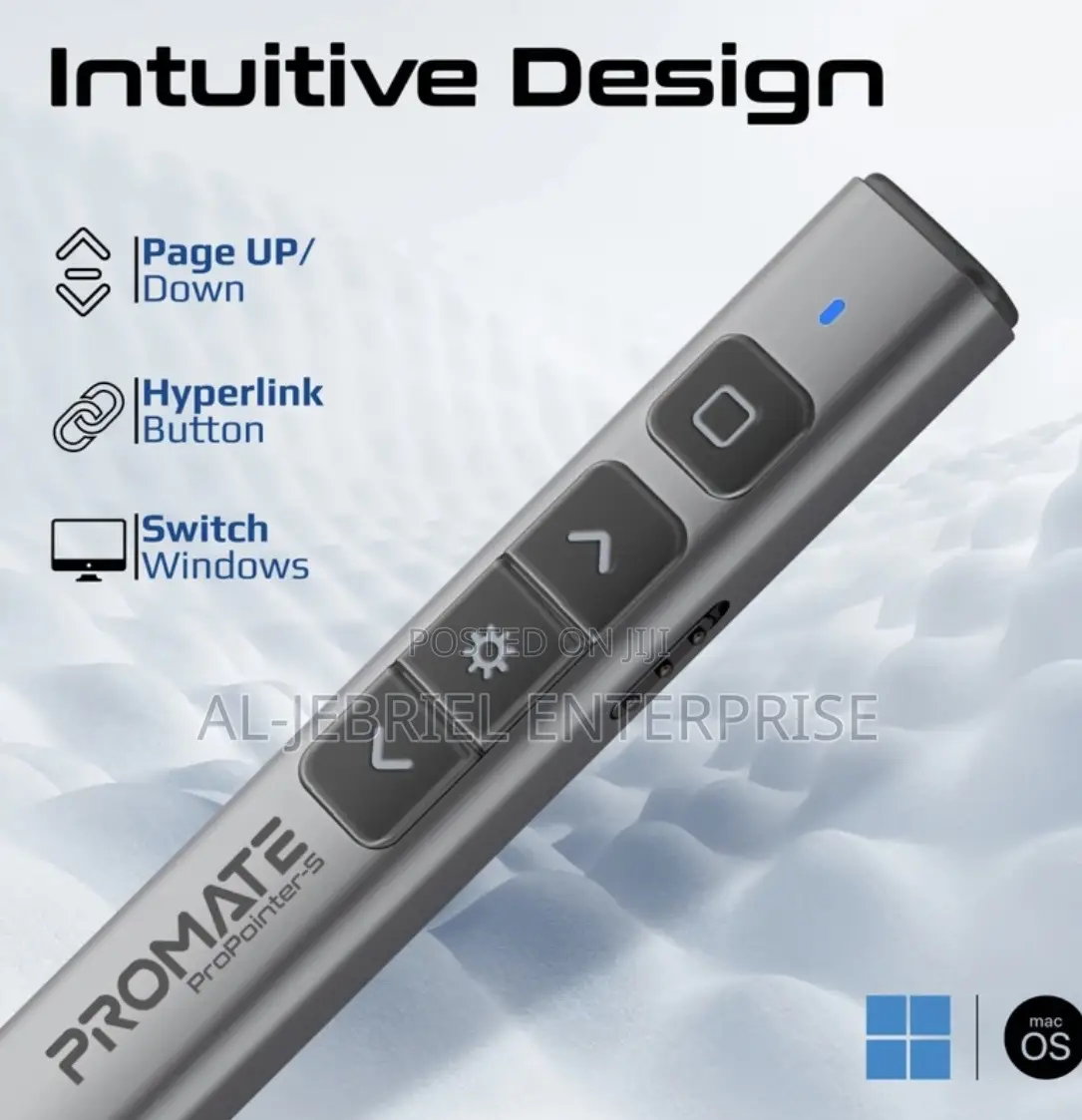 PROMATE Propointer-S Universal Wireless Presenter+Stylus Pen