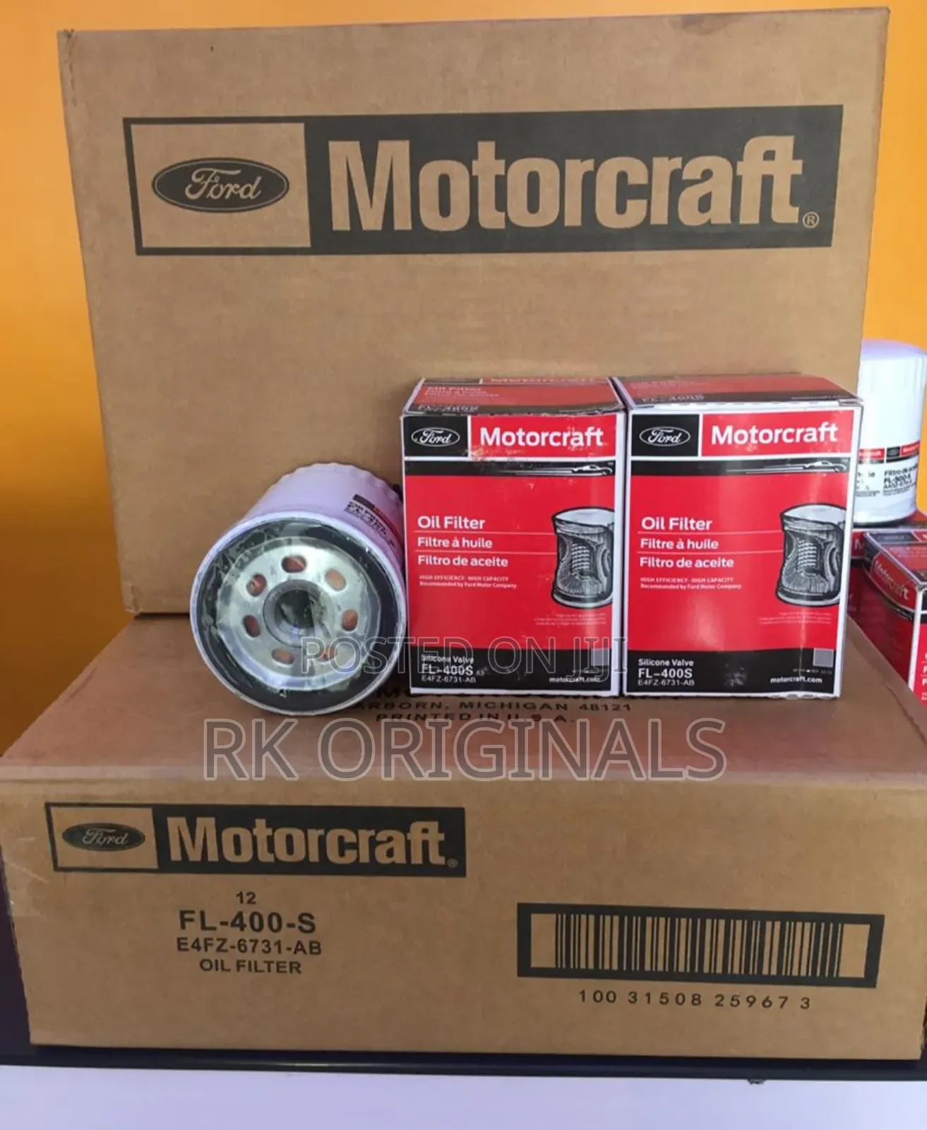 Ford Escape Motorcraft Oil Filter Fl-400s Imported From USA