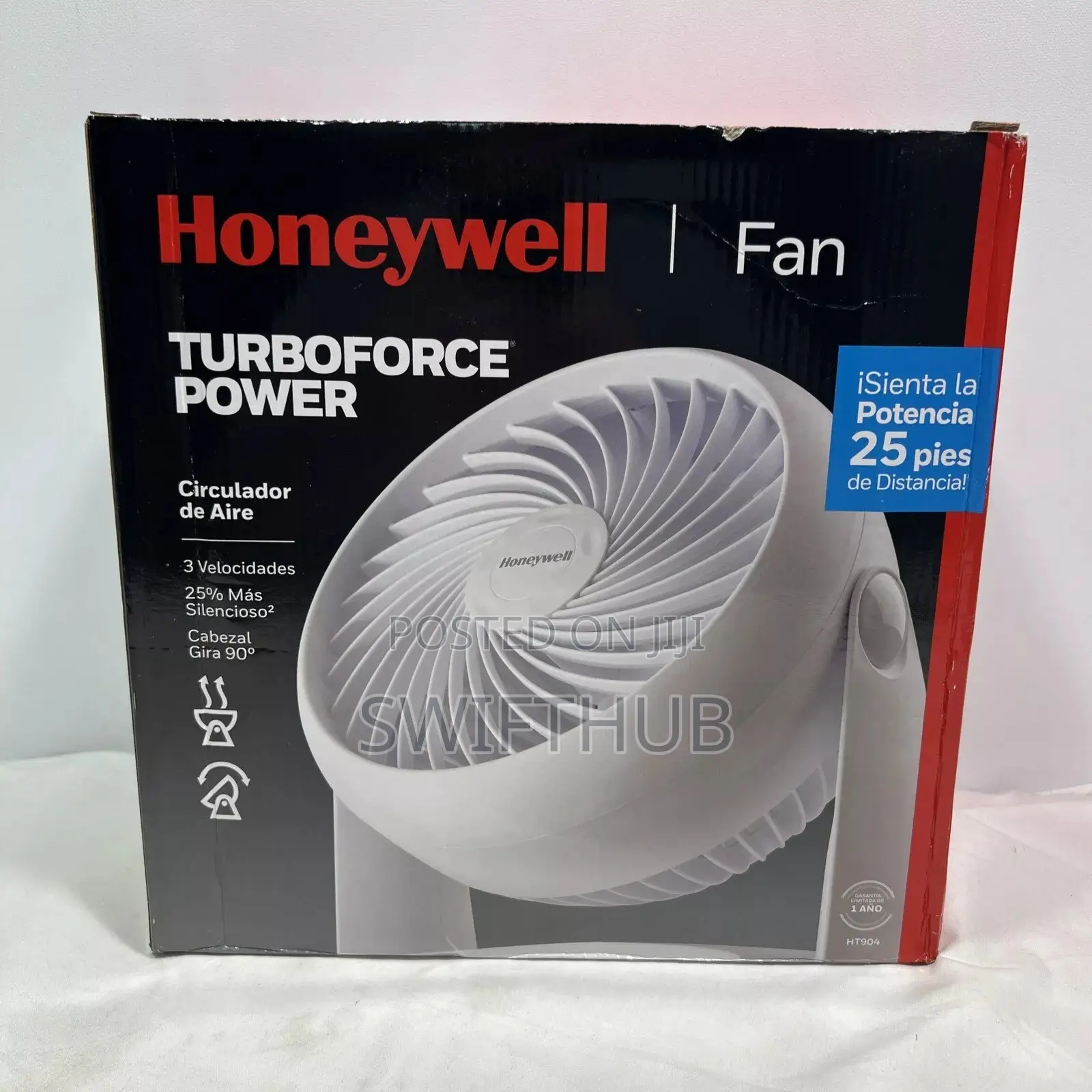 Honeywell HT904 Turboforce Air Circulator Fan USA 110v-120v