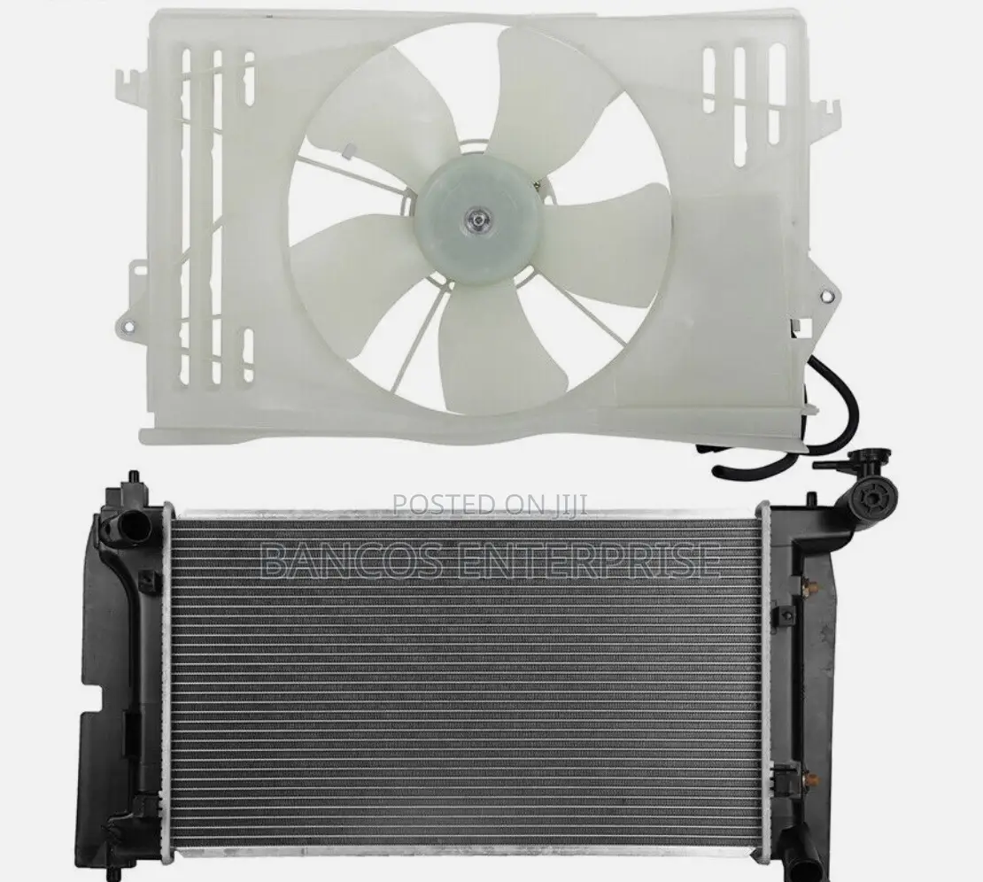 Radiator And Cooling Fan For 2003- 2008 Toyota Corolla