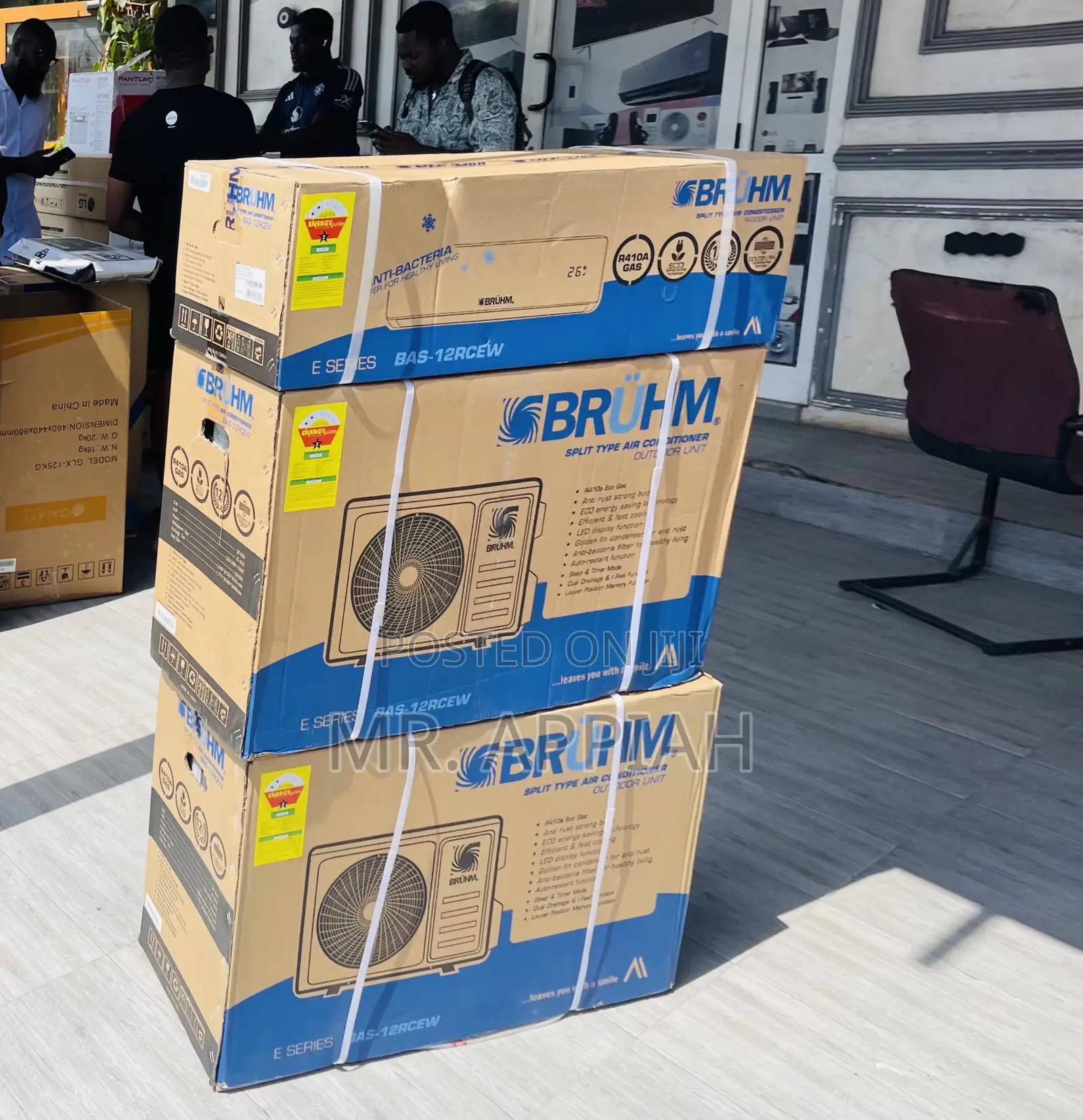 Super Chilling Bruhm 1.5hp Inverter Air Conditioner.