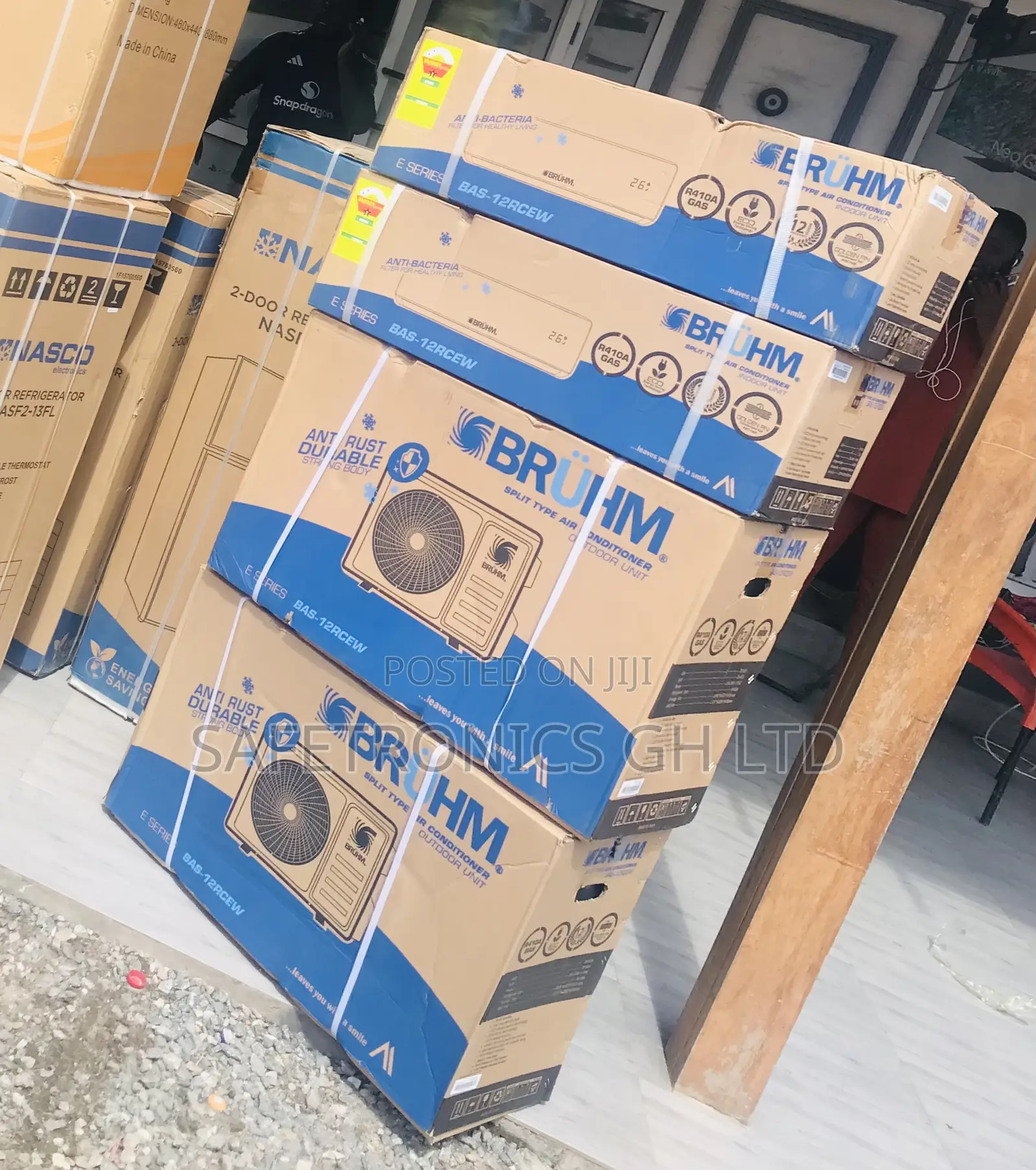 Shop Bruhm 1.5 Horsepower Split White Airconditioner