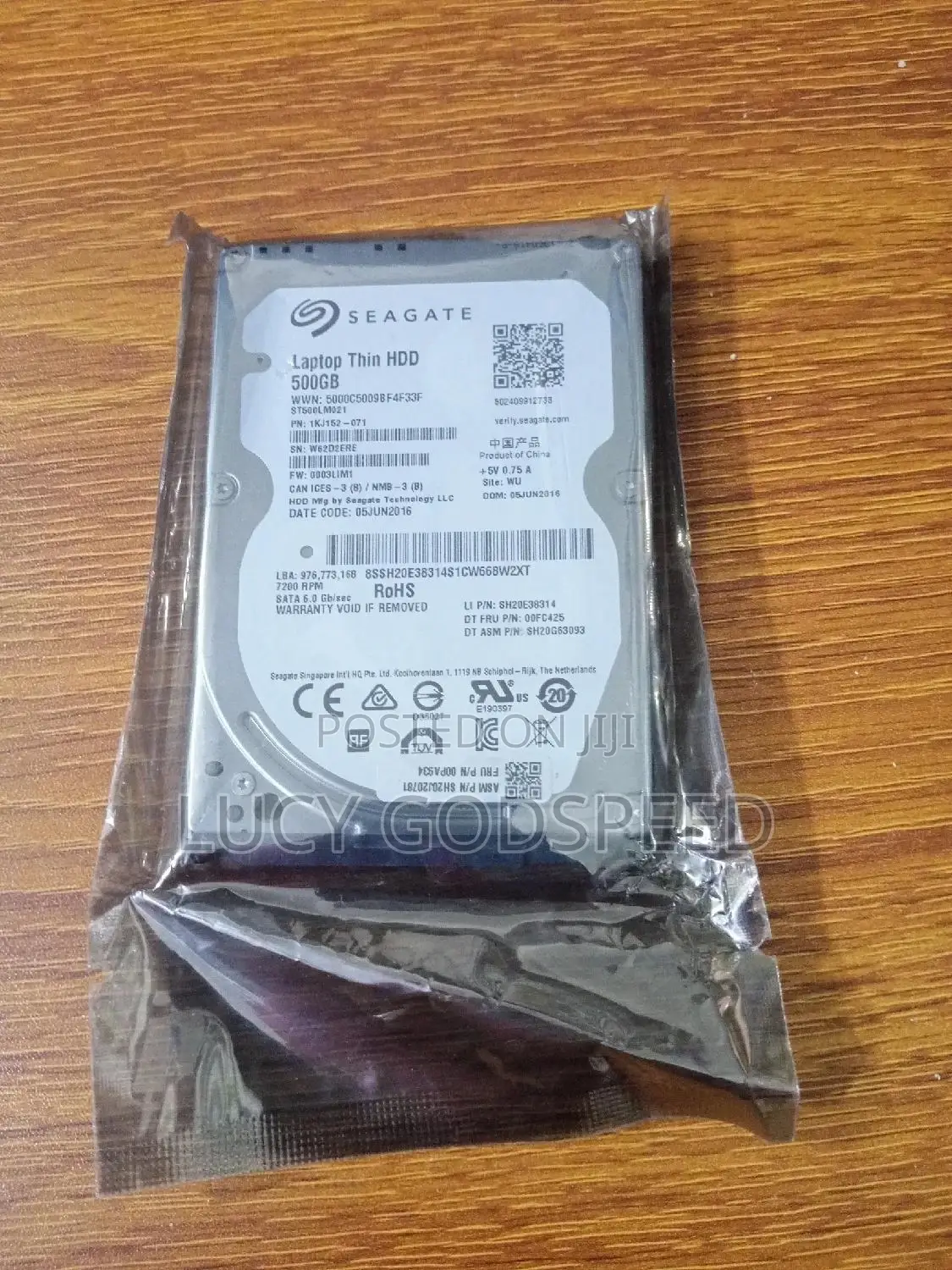 500gb HDD 2.5"