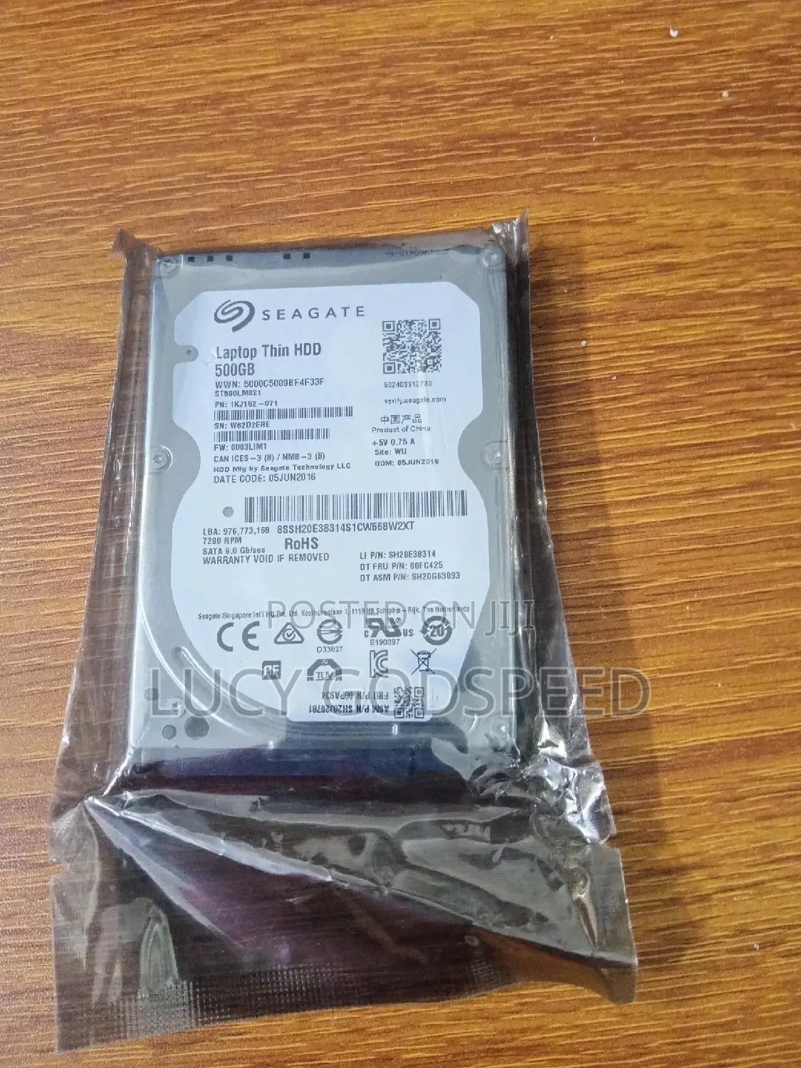 500gb HDD 2.5"