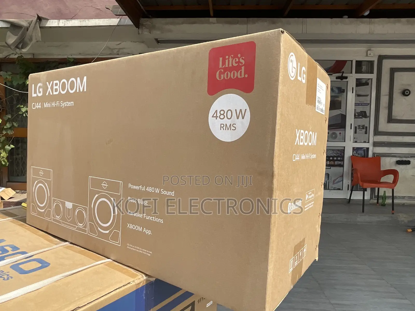 Mini Hifi System LG CJ44 Xboom 480 Watts Bluetooth Sound