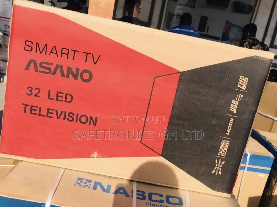 Massive 32 Inch Smart Led Asano (Full Hd) Black Tv