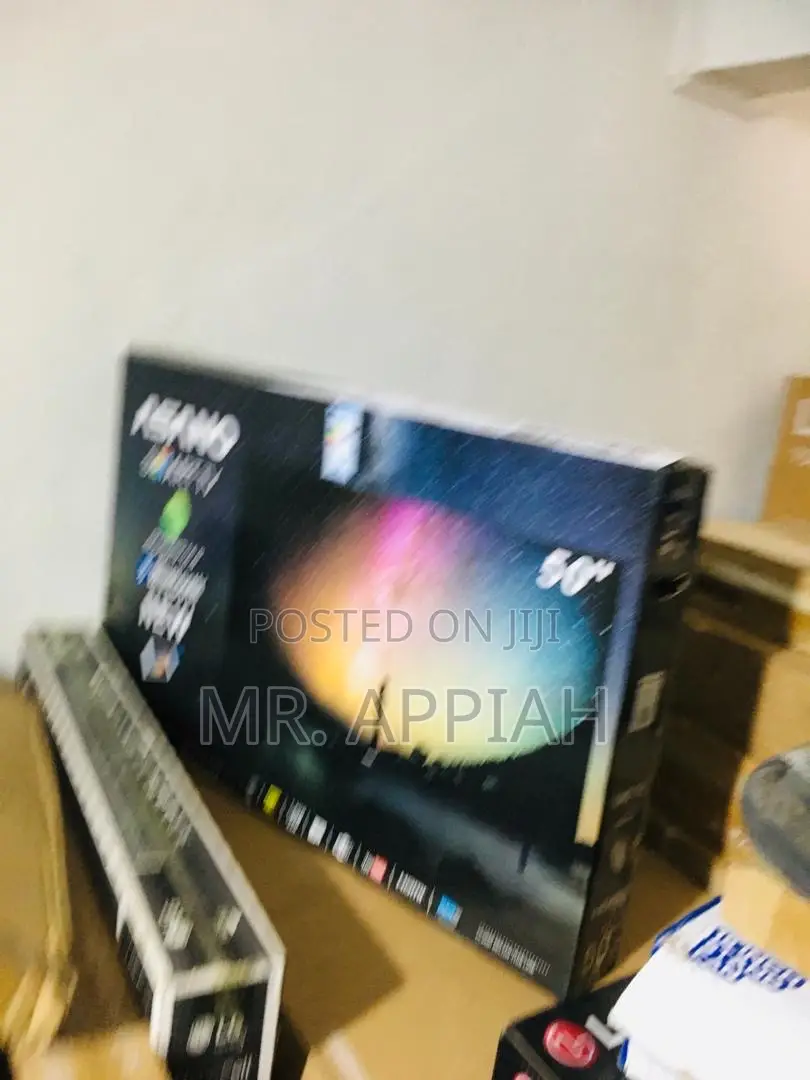 New Asano 50 Inch Uhd Smart Bluetooth Television.