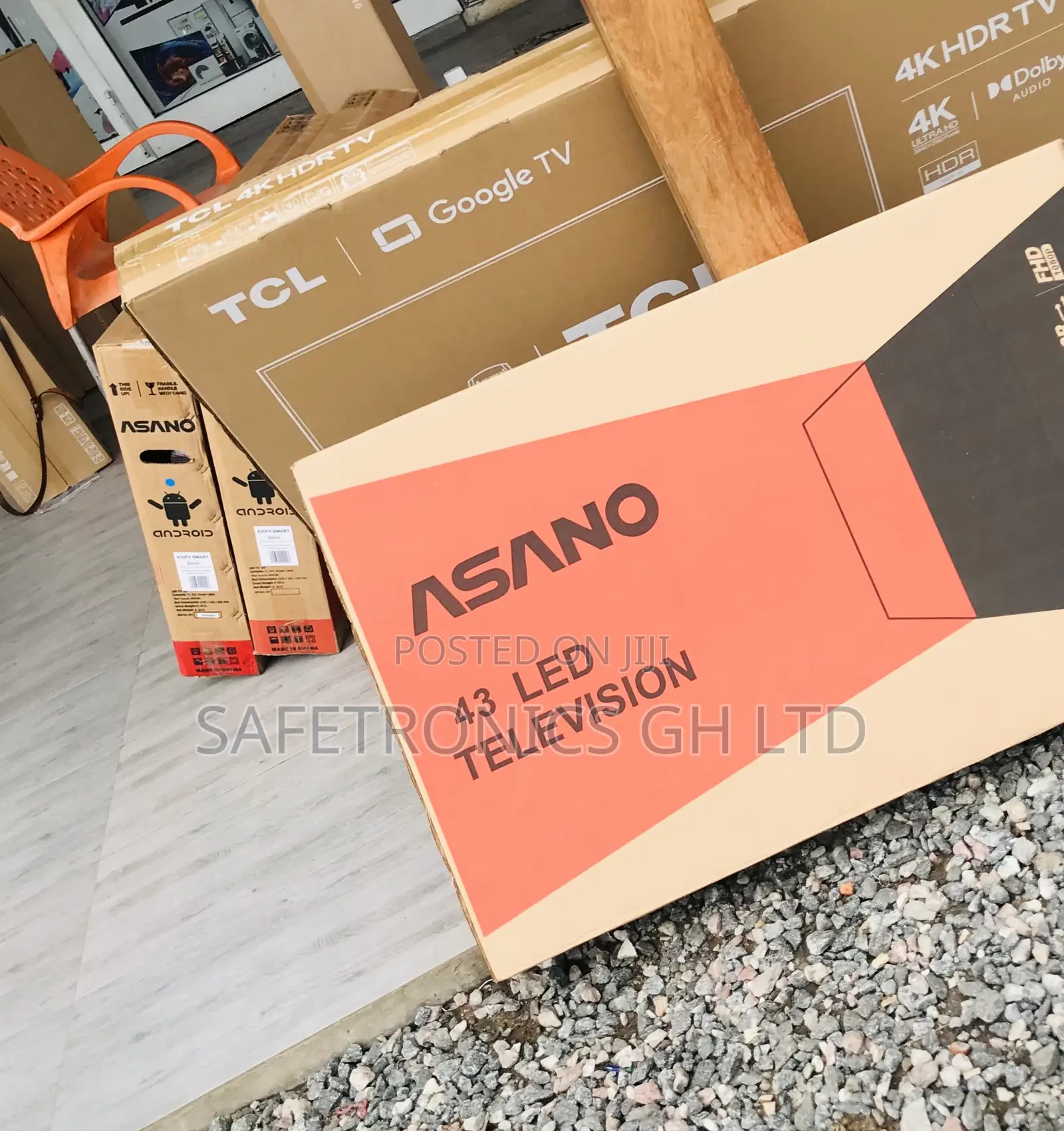 Get Asano 43 Inch Led Digital Satellite Brand New Tv