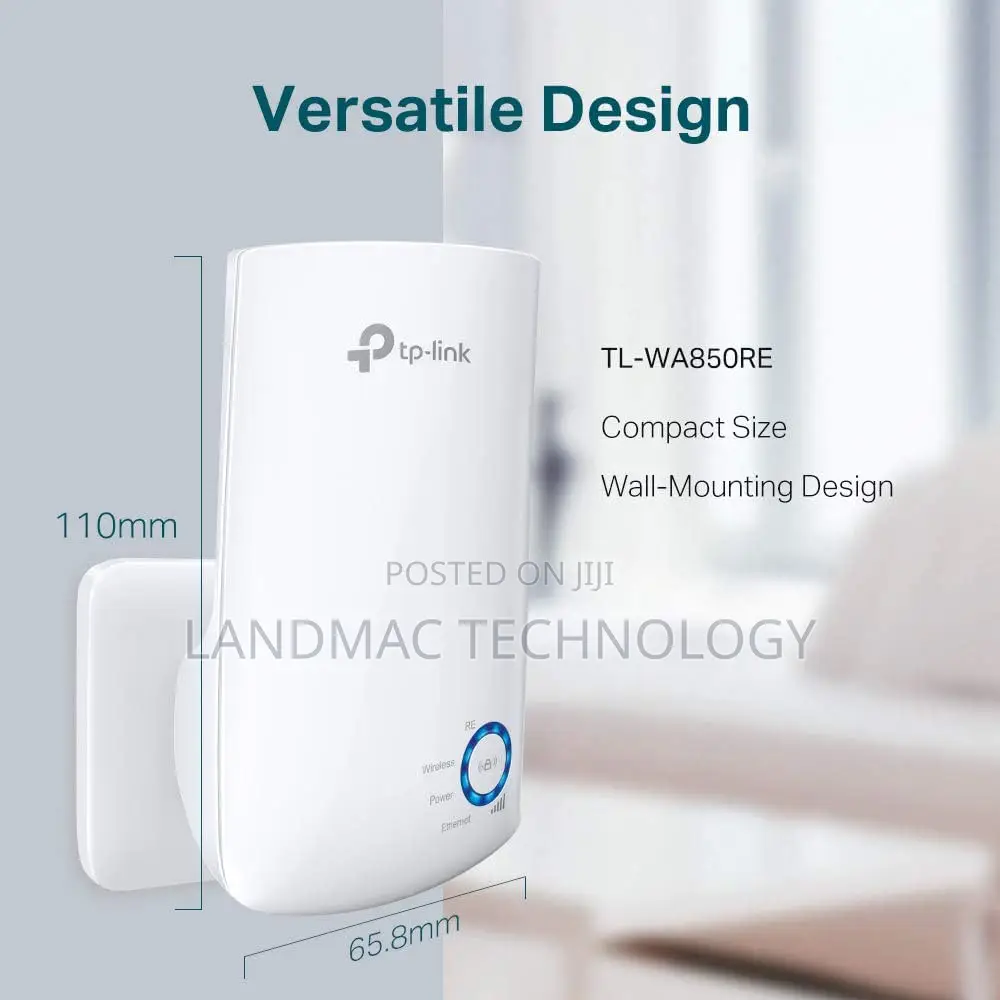 Tp-Link TL-WA850RE 300mbps Wi-Fi Range Extender