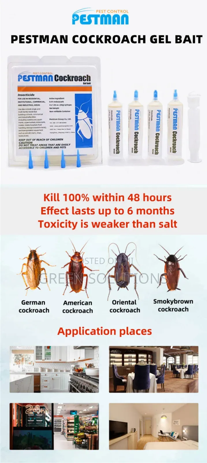 Cockroach Killing Gel