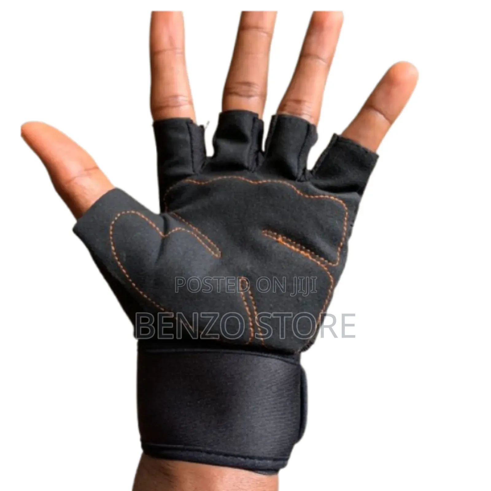 Quality Leather Hand Gloves for Gym and Motor Riding