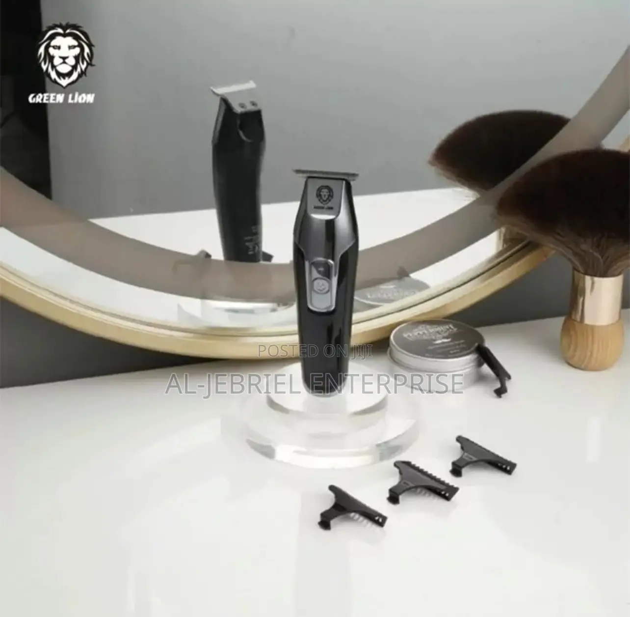 Green Lion Pro Rechargeable Hair Trimmer 1400mah — Black
