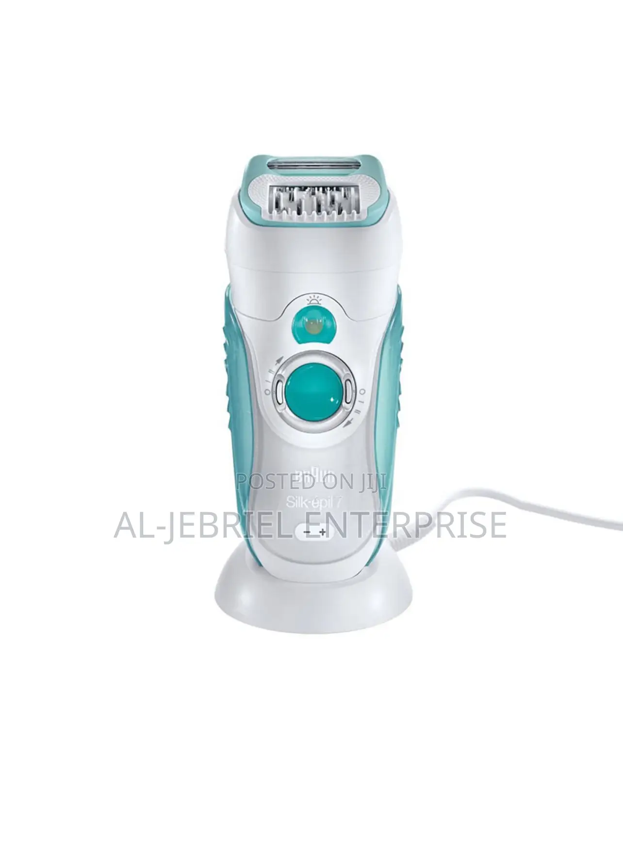 Braun Silk-Epilator Wet Dry Hair Remover+Massaging Rollers