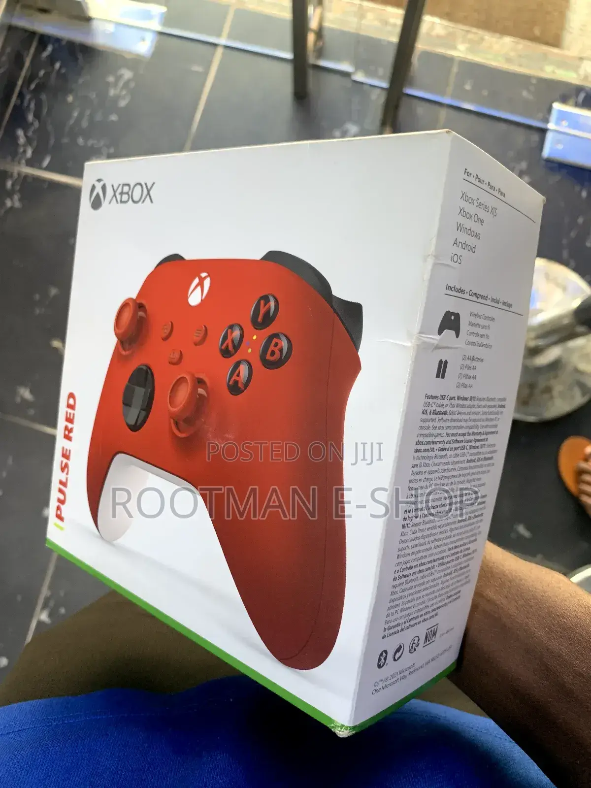 Xbox Wireless Gaming Controller – Pulse Red Series X|S One