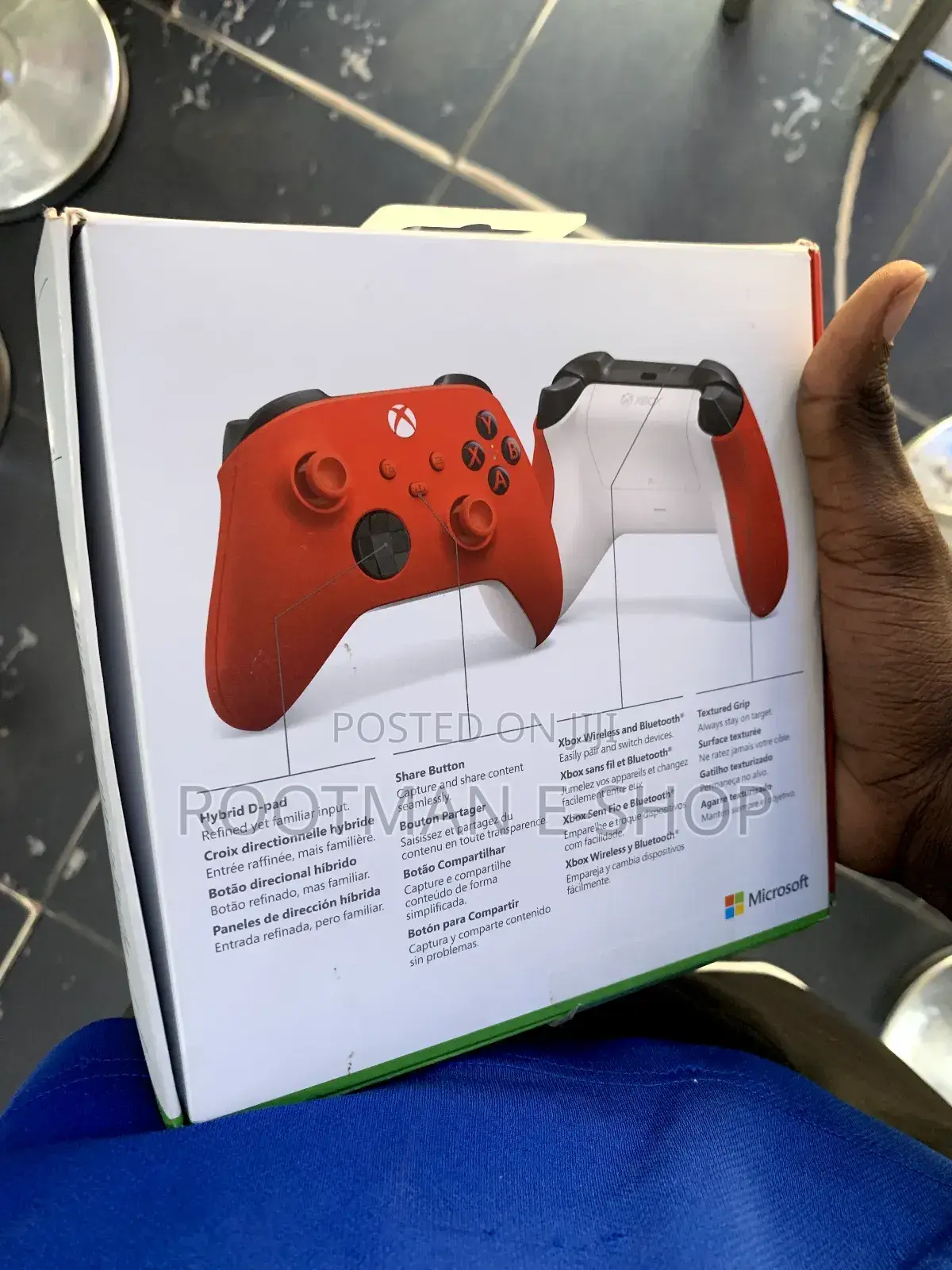 Xbox Wireless Gaming Controller – Pulse Red Series X|S One