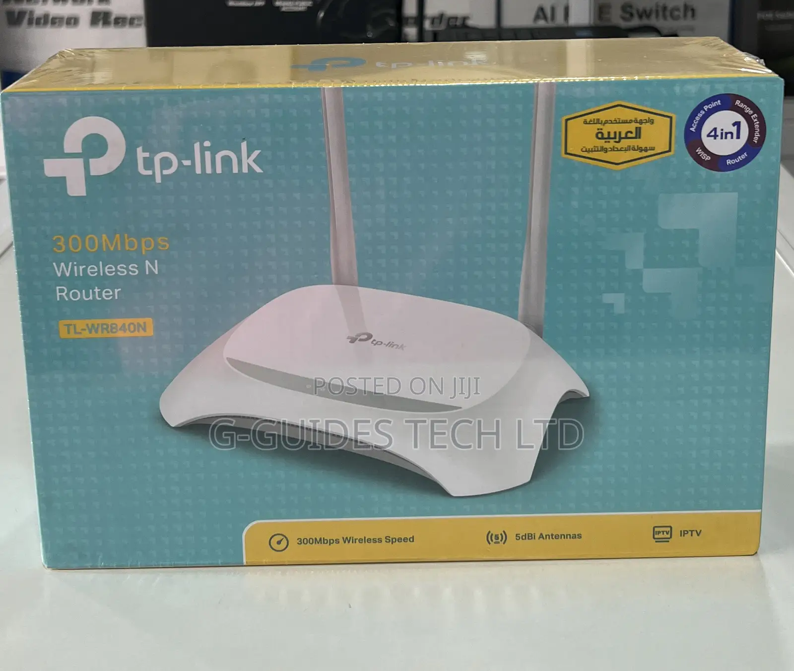 Tp-Link 300mbps Wireless N Router 4 in 1 (TL-WR840N)