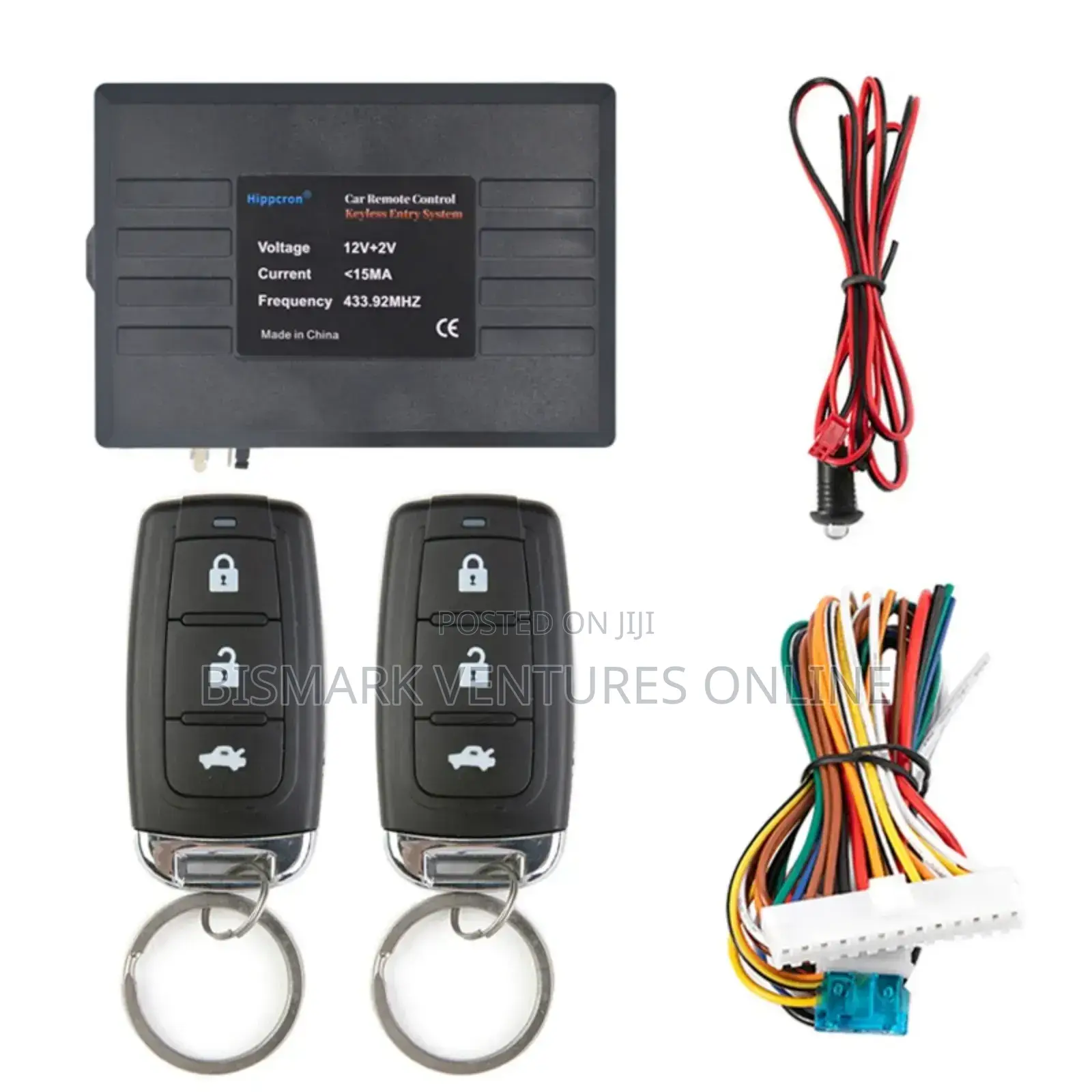 Universal Car Door Lock Trunk Release Keyless Entry System