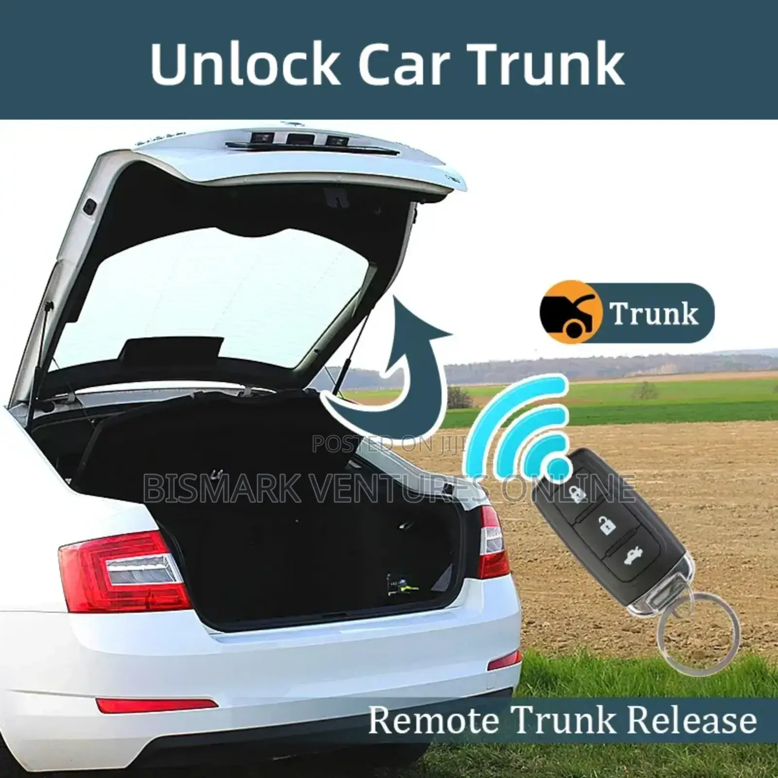 Universal Car Door Lock Trunk Release Keyless Entry System