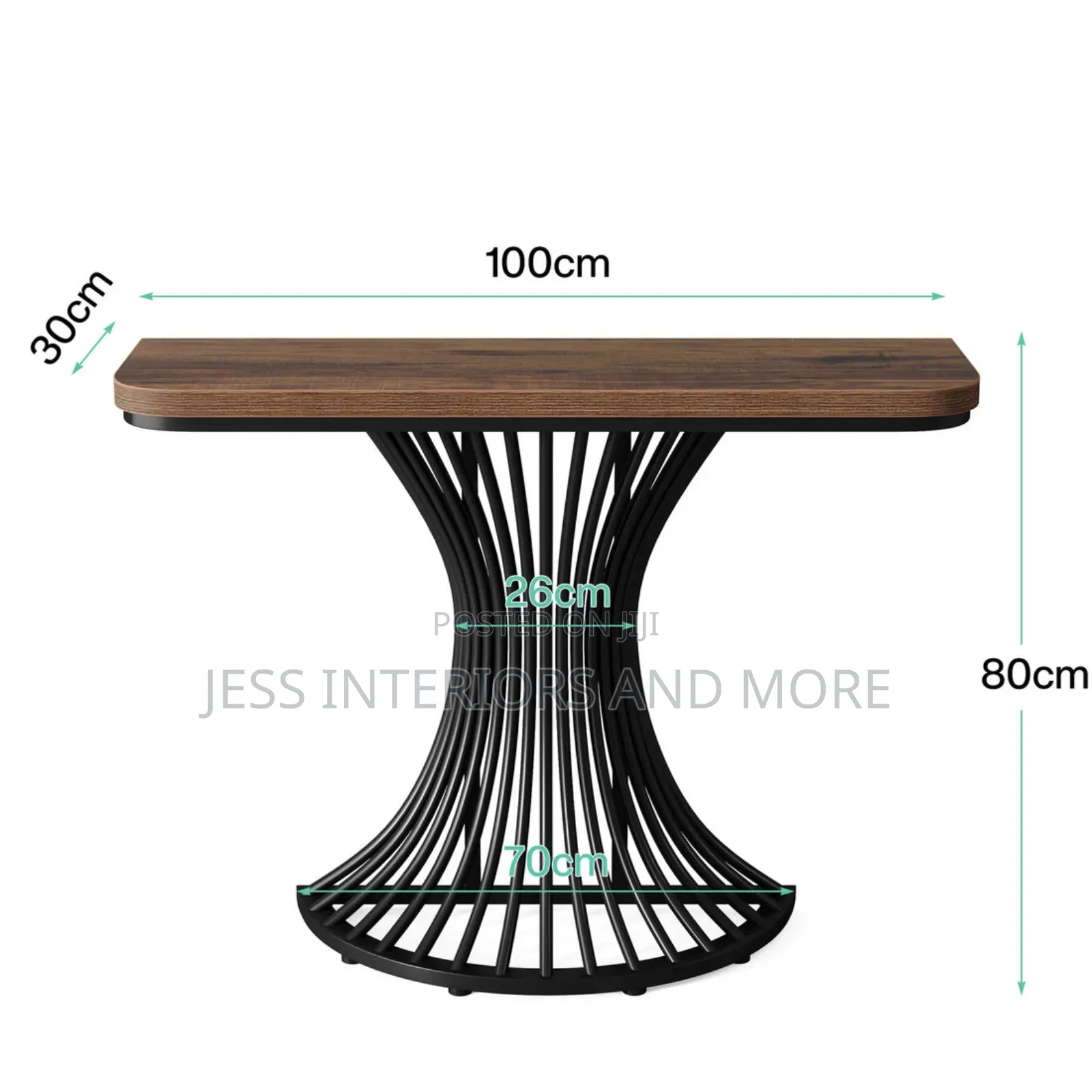 Console Table (Brown)