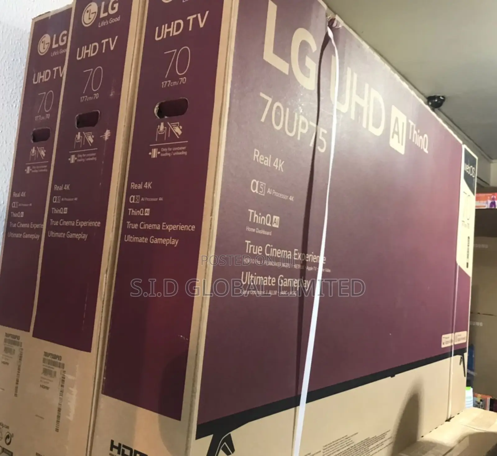 Webos HDR LG Uhd TV 70 Inch Up75 Series