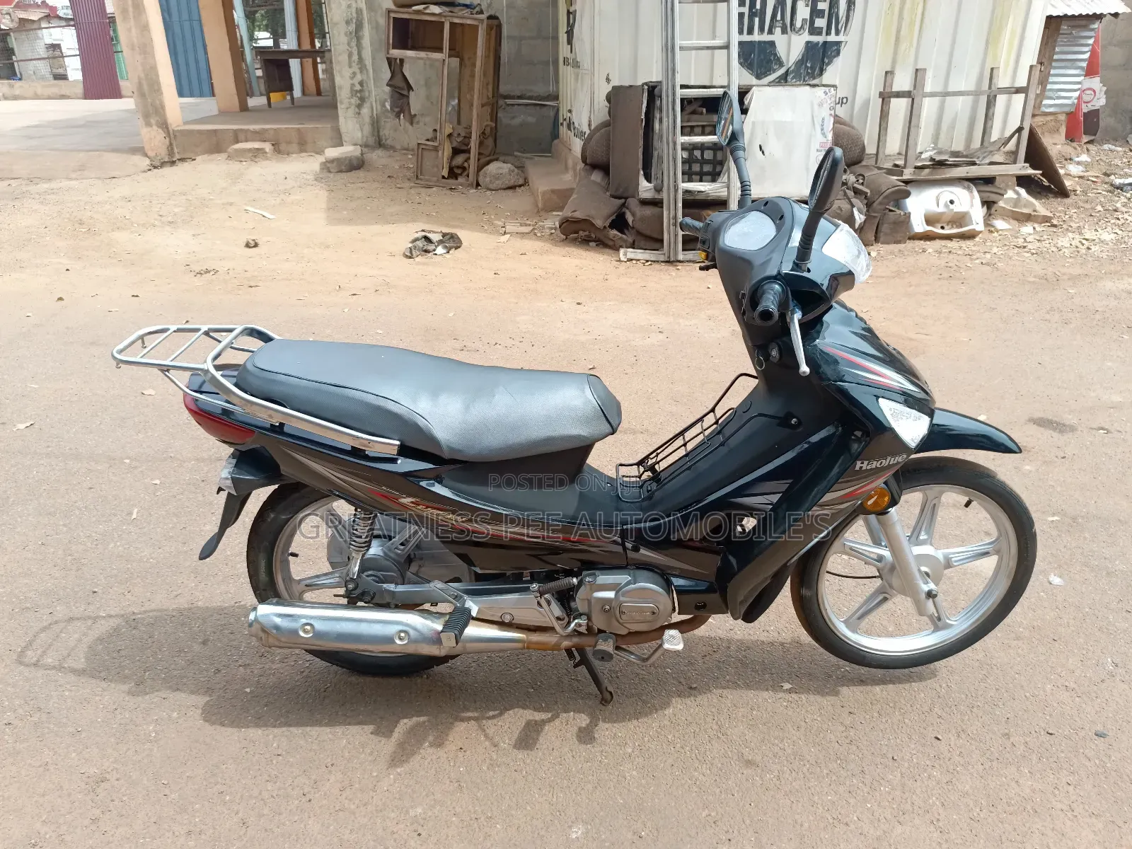 Haojue HJ110-2C 2020 Black