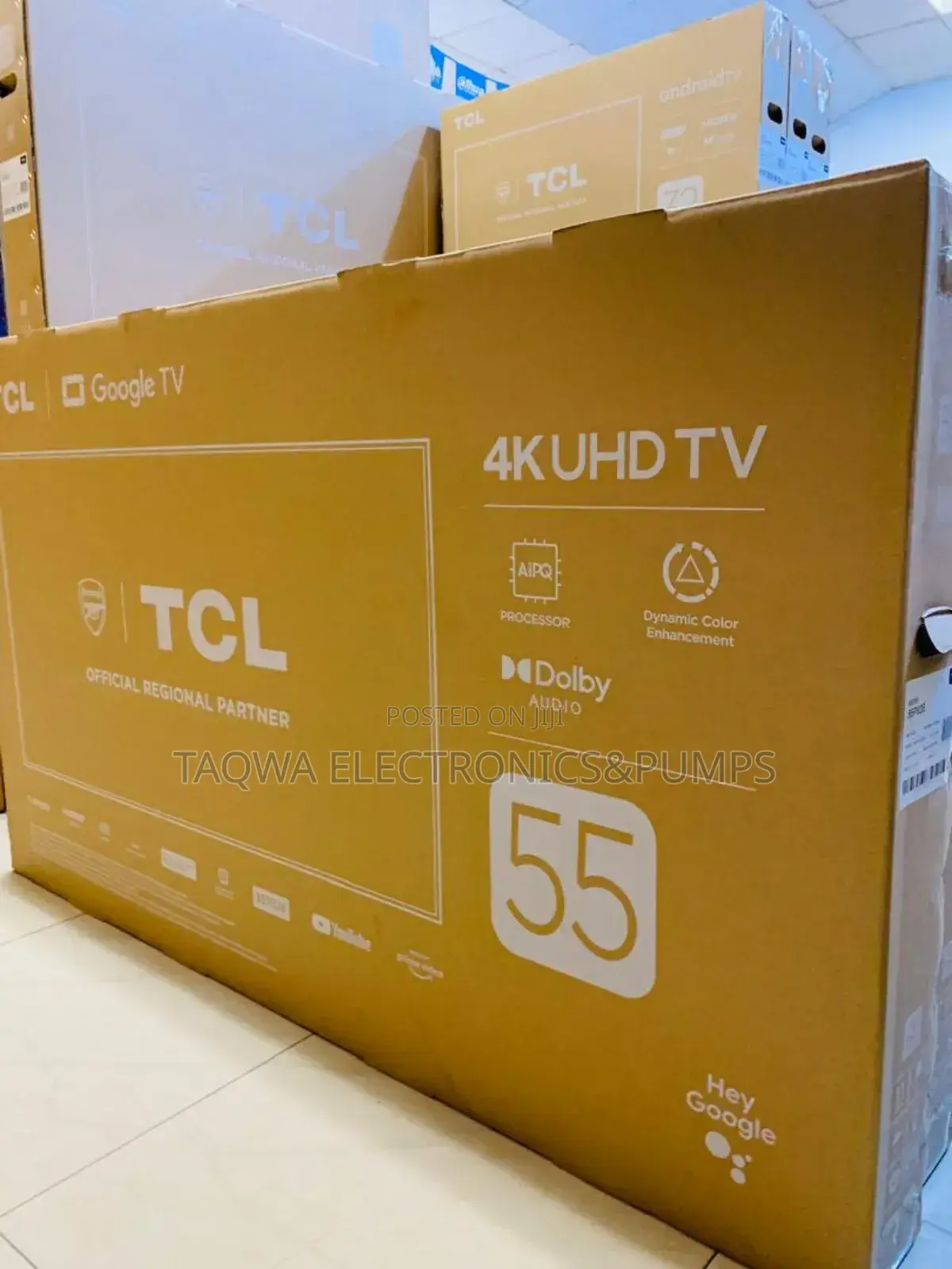 TCL 55" Inch Led Uhd Google Tv (55p635)