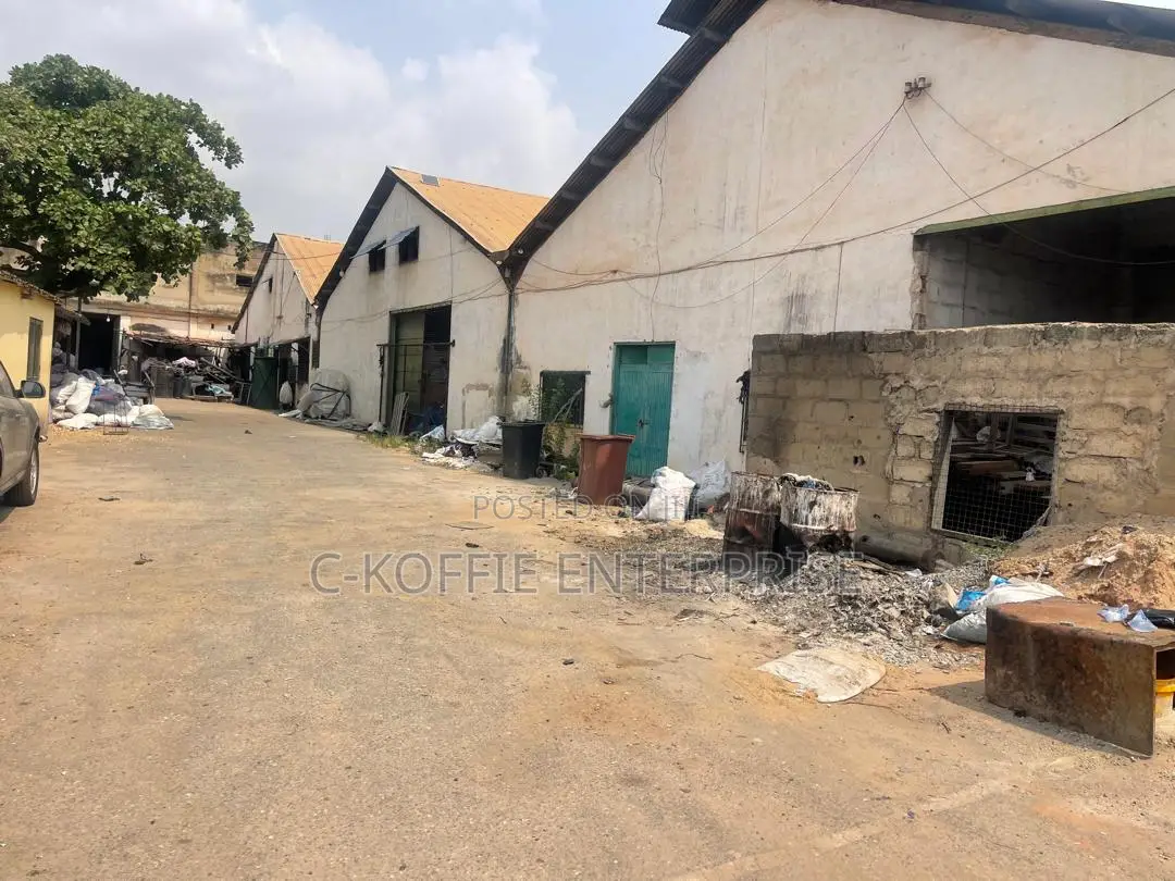 2acers Land + Warehouse at North Kaneshie for Sale