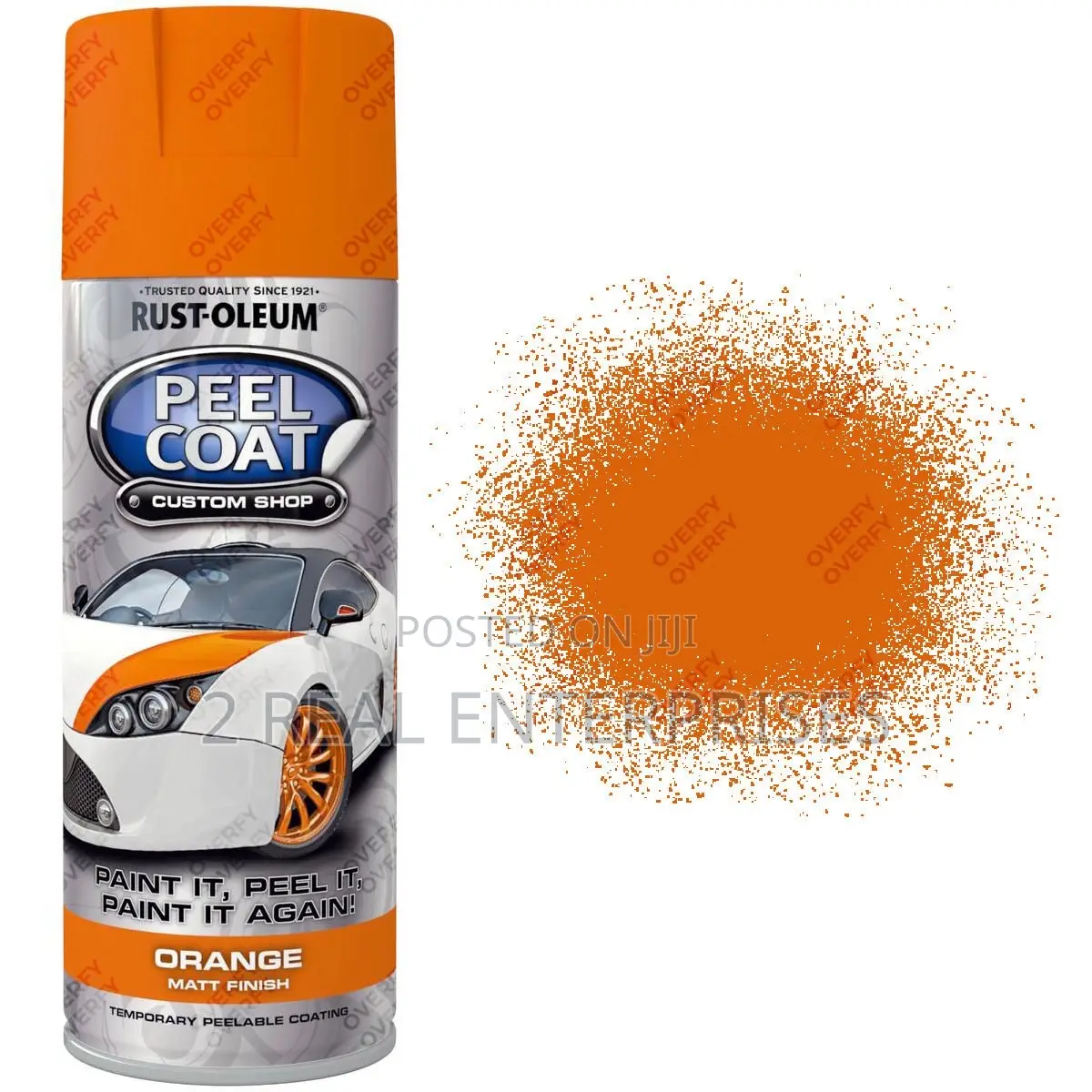 Rust Oleum Peel Coat Orange