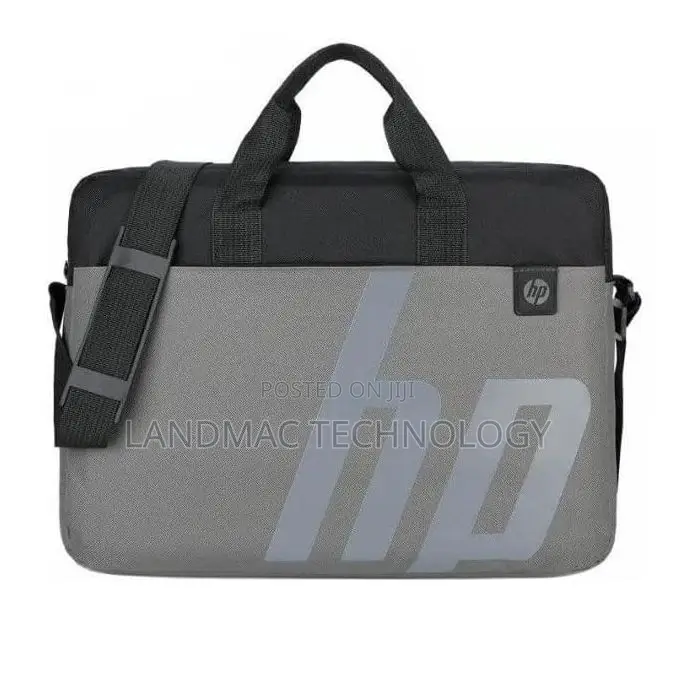Hp Shoulder Laptop Bag - Grey/Black 15.1 Inches
