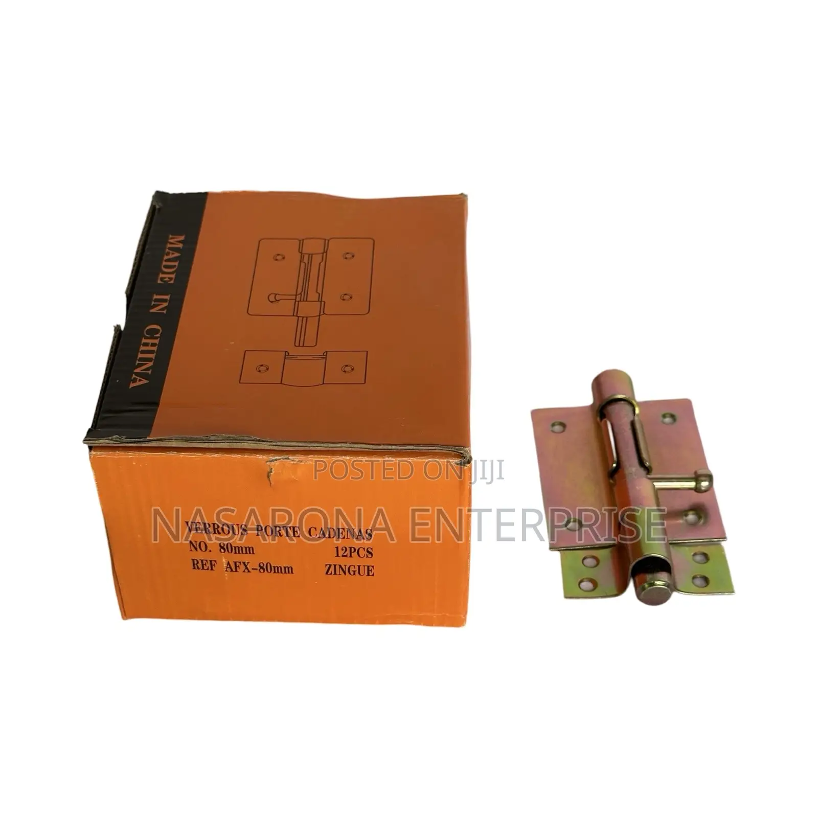 80mm Heavy Tower Bolt 12 PCS