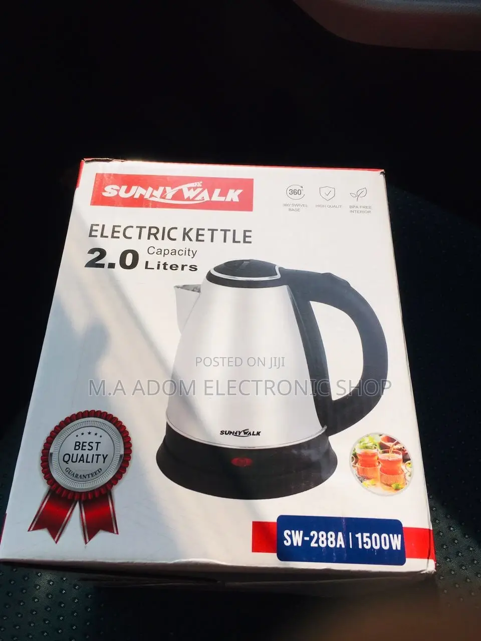 Sunnywalk Electric Kettles: Fast Boiling, Stylish Design