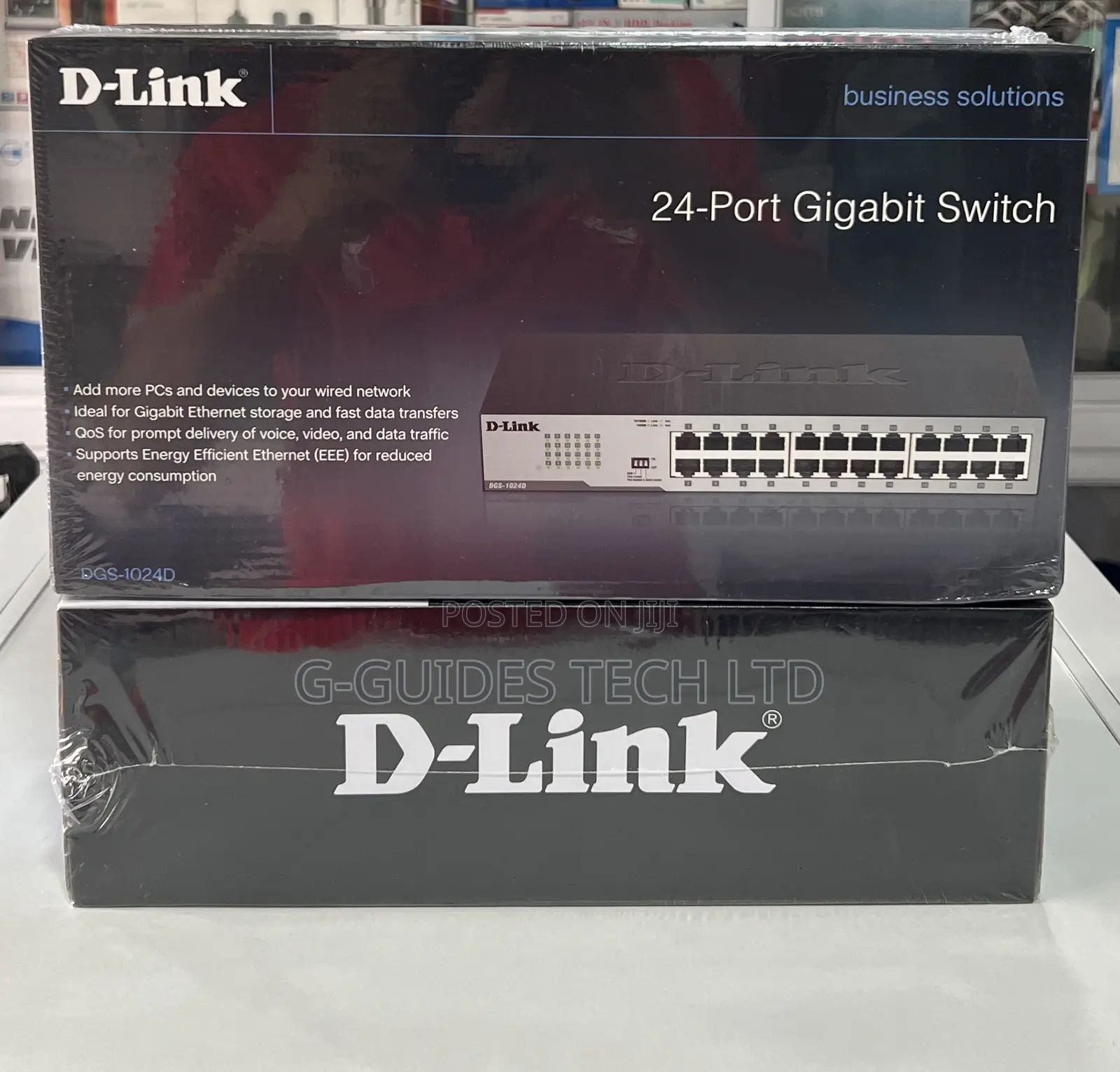 D-Link 24-Port Gigabit Switch DGS-1024d