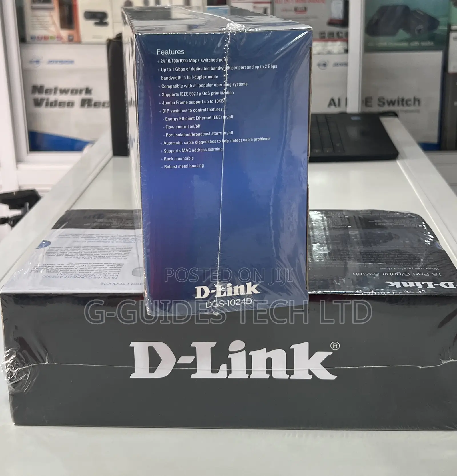 D-Link 24-Port Gigabit Switch DGS-1024d