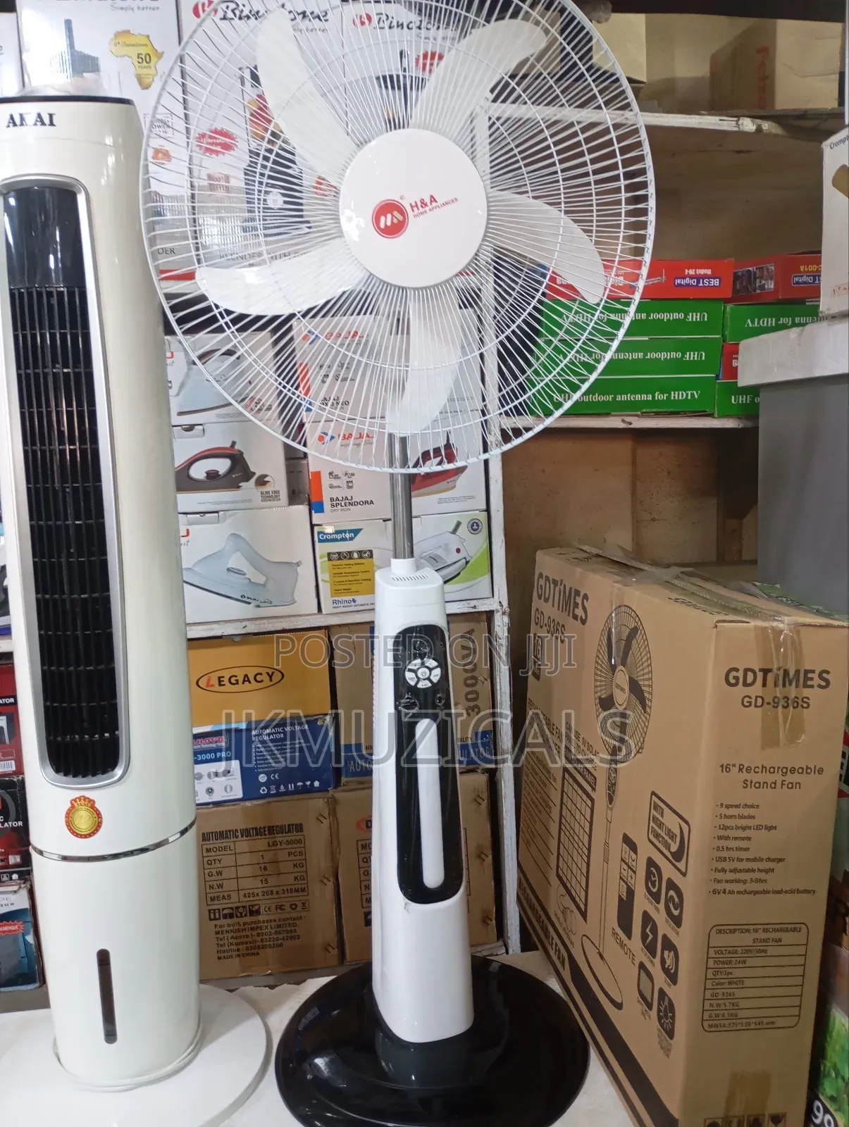 18 Inches _ Rechargeable Fan