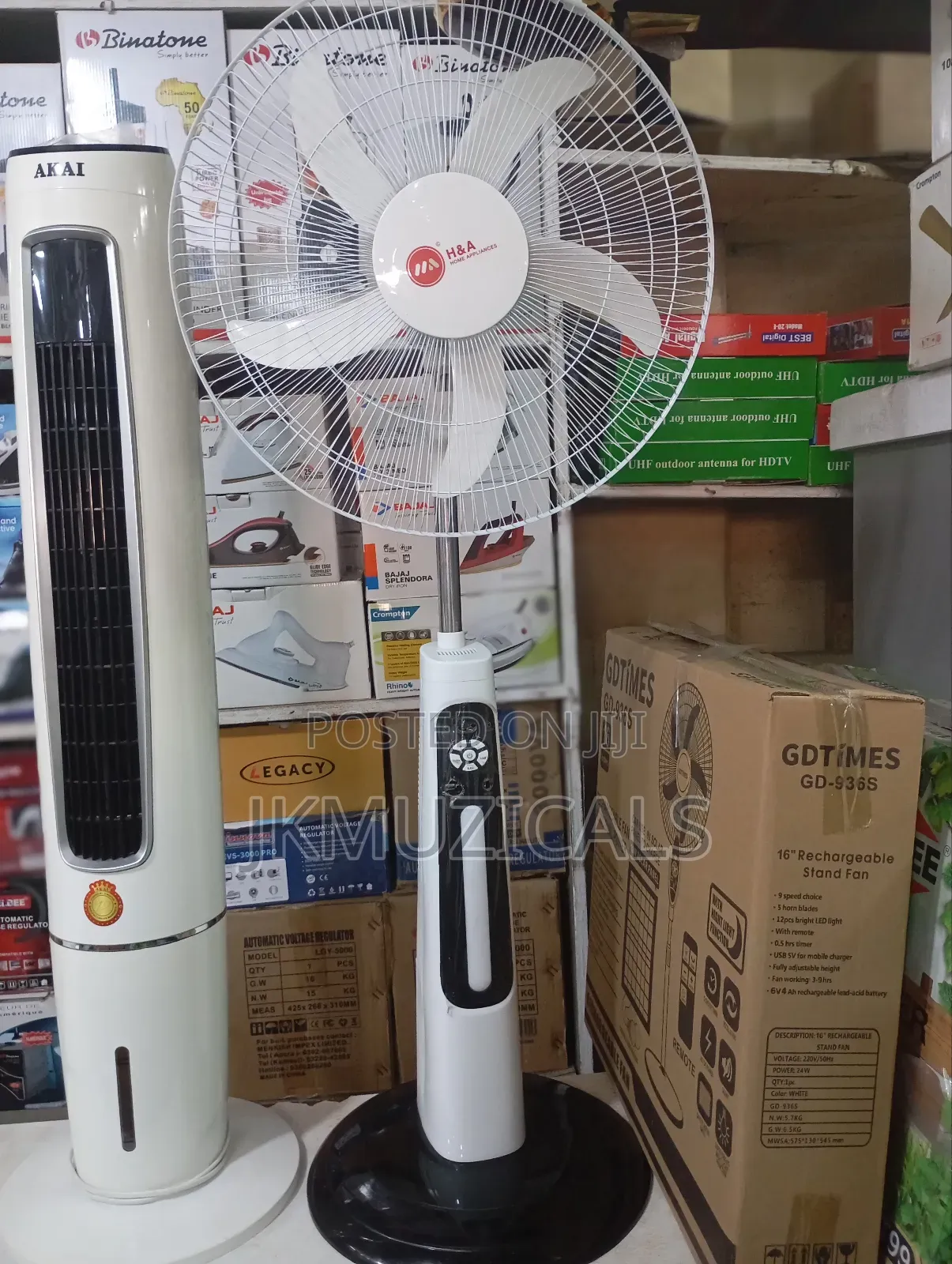 18 Inches _ Rechargeable Fan