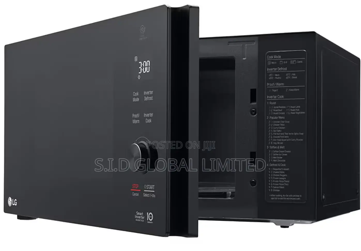 Heat Cold Food With Microwave Oven 42L, Smart Inverter